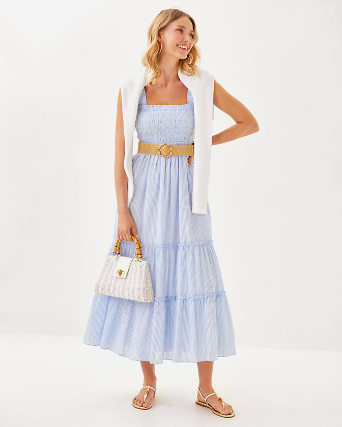 Hadly Smocked Maxi Dress - Lilly Pulitzer Sale​