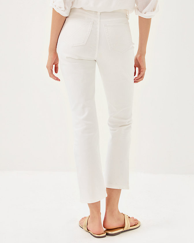 27" Annet High Rise Crop Flare Jean - Lilly Pulitzer Sale​