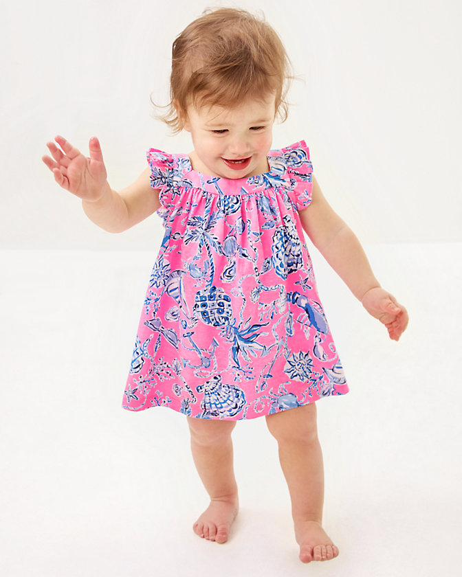 Plumeria Infant Dress - Lilly Pulitzer Sale​