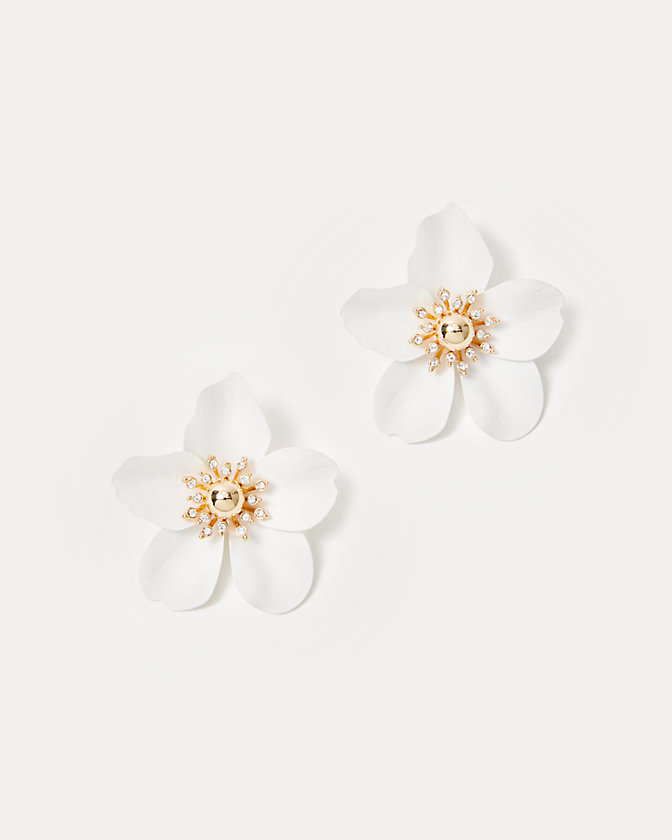 Oversized Orchid Earrings - Lilly Pulitzer Sale​