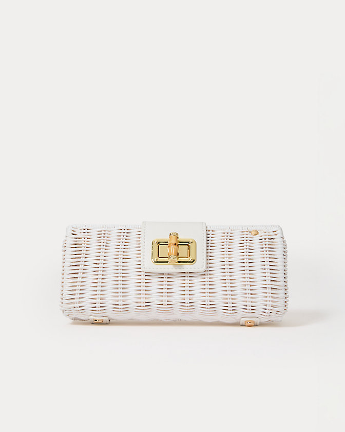 Leena Wicker Clutch - Lilly Pulitzer Sale​