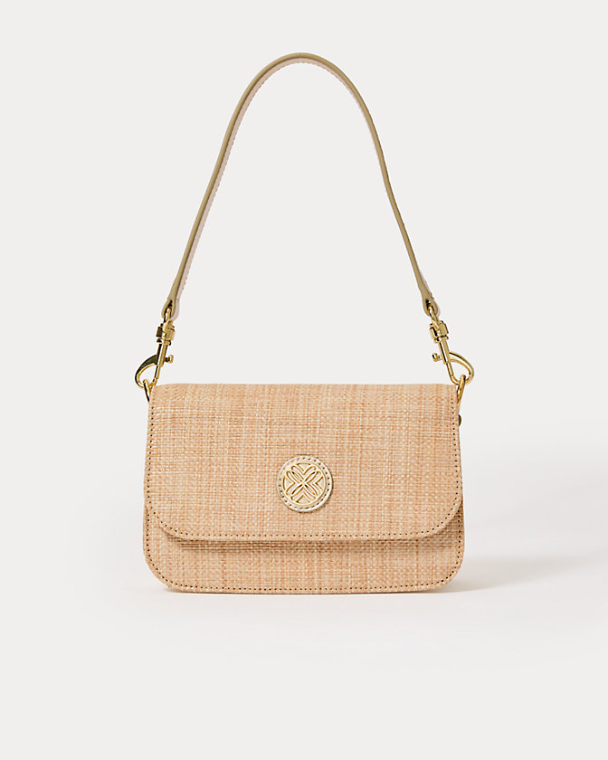 Paley Straw Shoulder Bag - Lilly Pulitzer Sale​