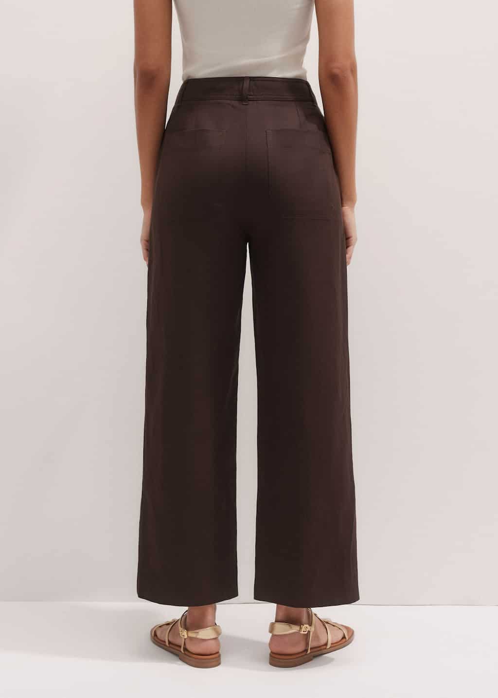 ME+EM Straight Crop Pant