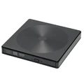 USB 3.0 Slim CD ROM Reader Rewriter Portable DVD&CD-ROM Burner Player Type-C for Laptop Desktop PC Windows Linux Mac OS Apple