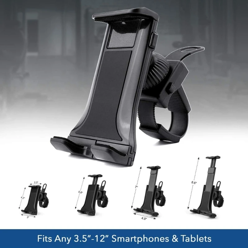 Spinning Bike Riding Mount Fitness Equipment Electric Car Cell Phone Treadmill Stand Mountain Bike Tablet Holder Support