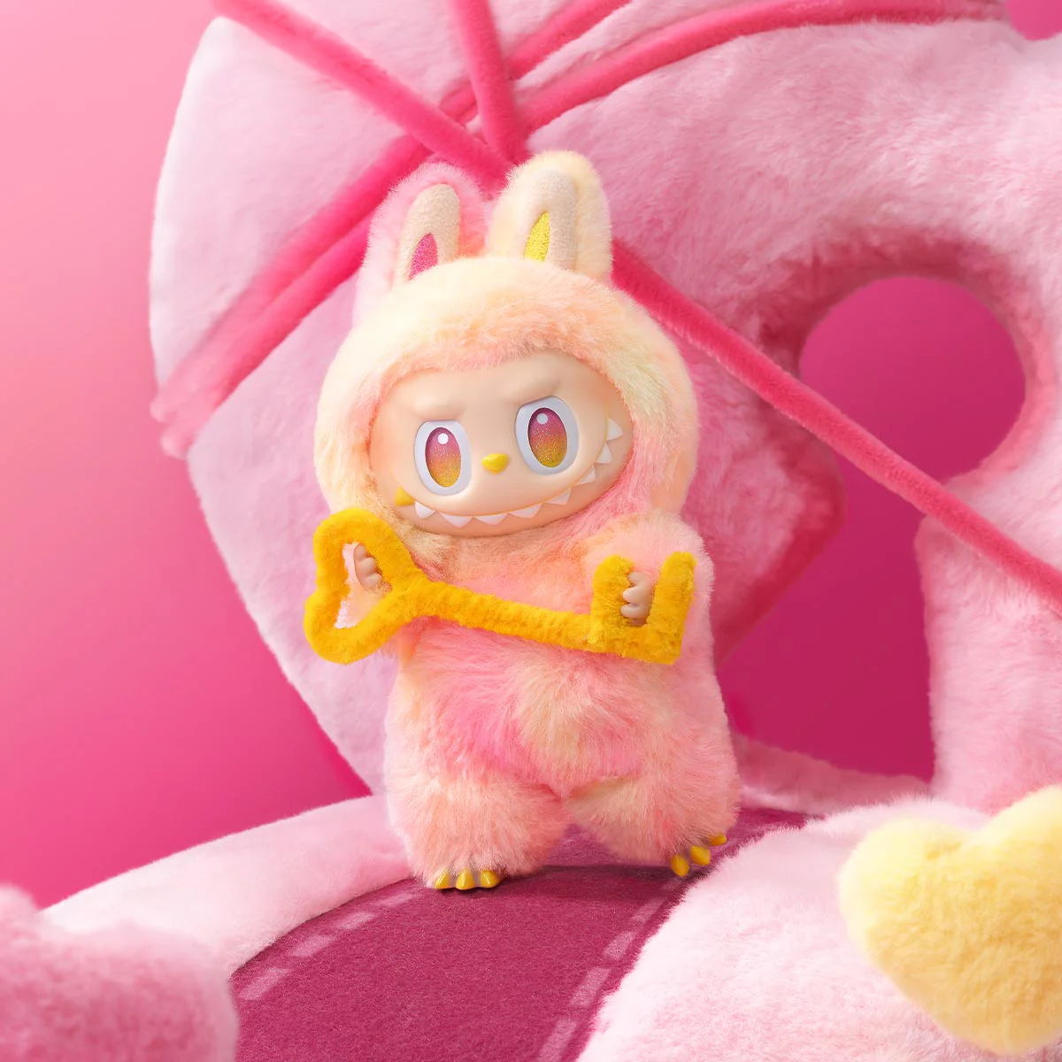 POP MART THE MONSTERS Labubu v3 Big into Energy Series-Vinyl Plush Pendant 1 Blind Box