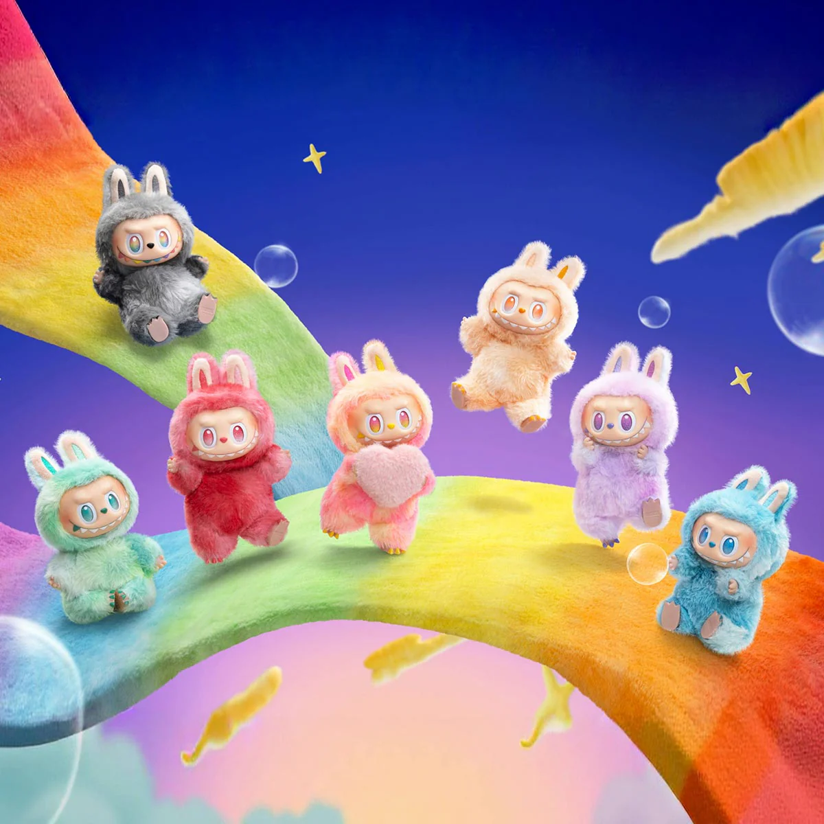 POP MART THE MONSTERS Labubu v3 Big into Energy Series-Vinyl Plush Pendant 1 Blind Box