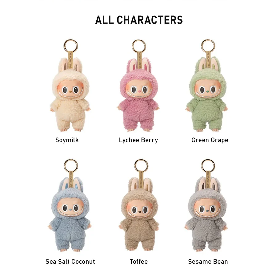 POP MART THE MONSTERS Labubu v3 Big into Energy Series-Vinyl Plush Pendant 1 Blind Box