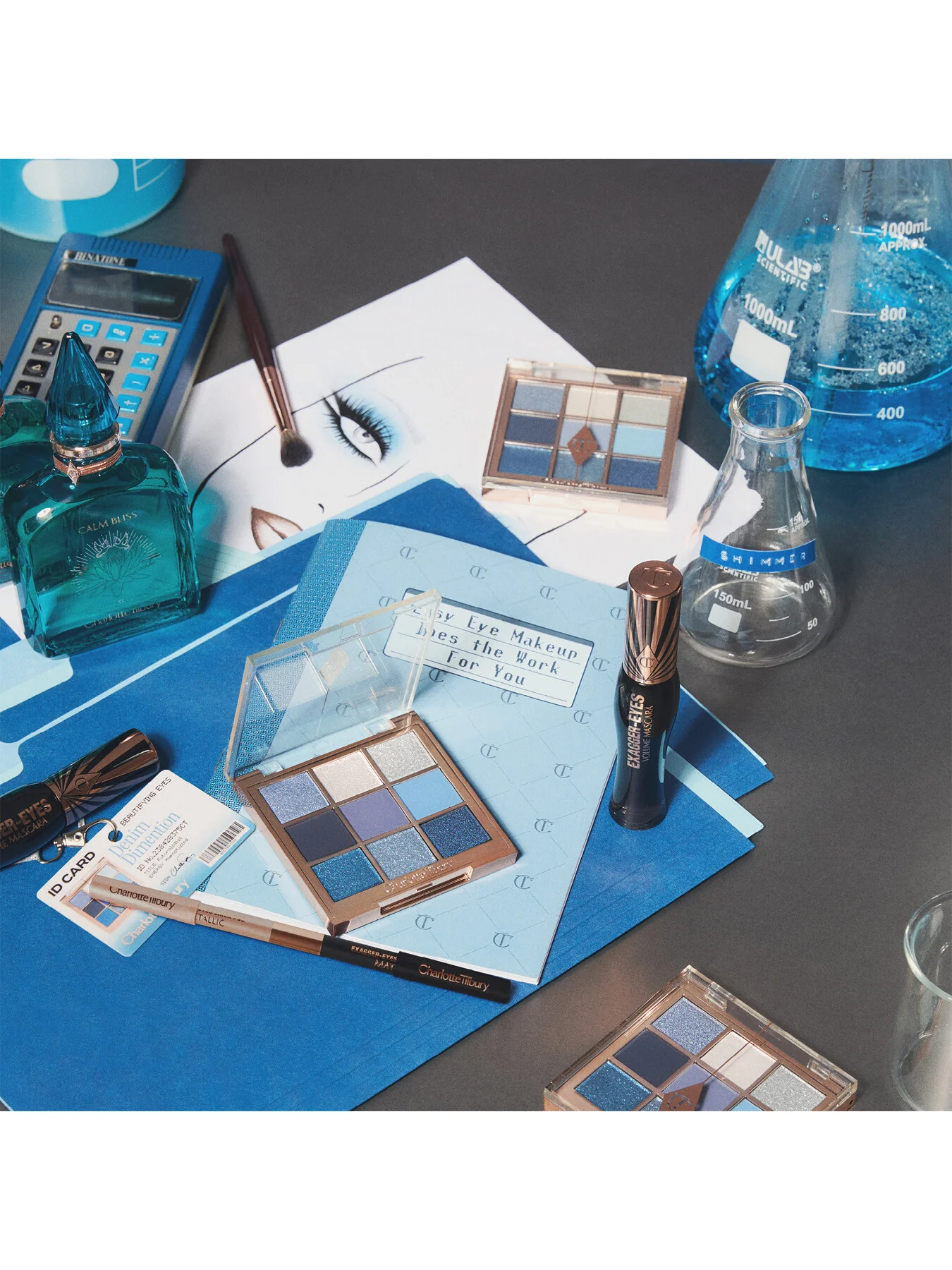 Charlottes Palette Of Beautifying Eye Trends Denim Dimension