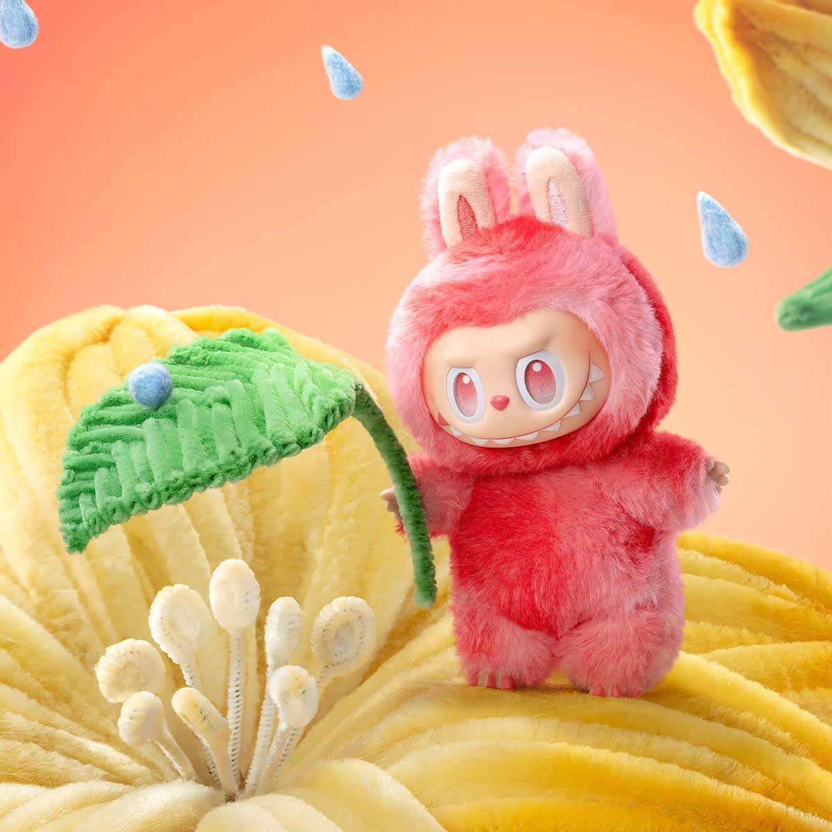 POP MART THE MONSTERS Labubu v3 Big into Energy Series-Vinyl Plush Pendant 1 Blind Box