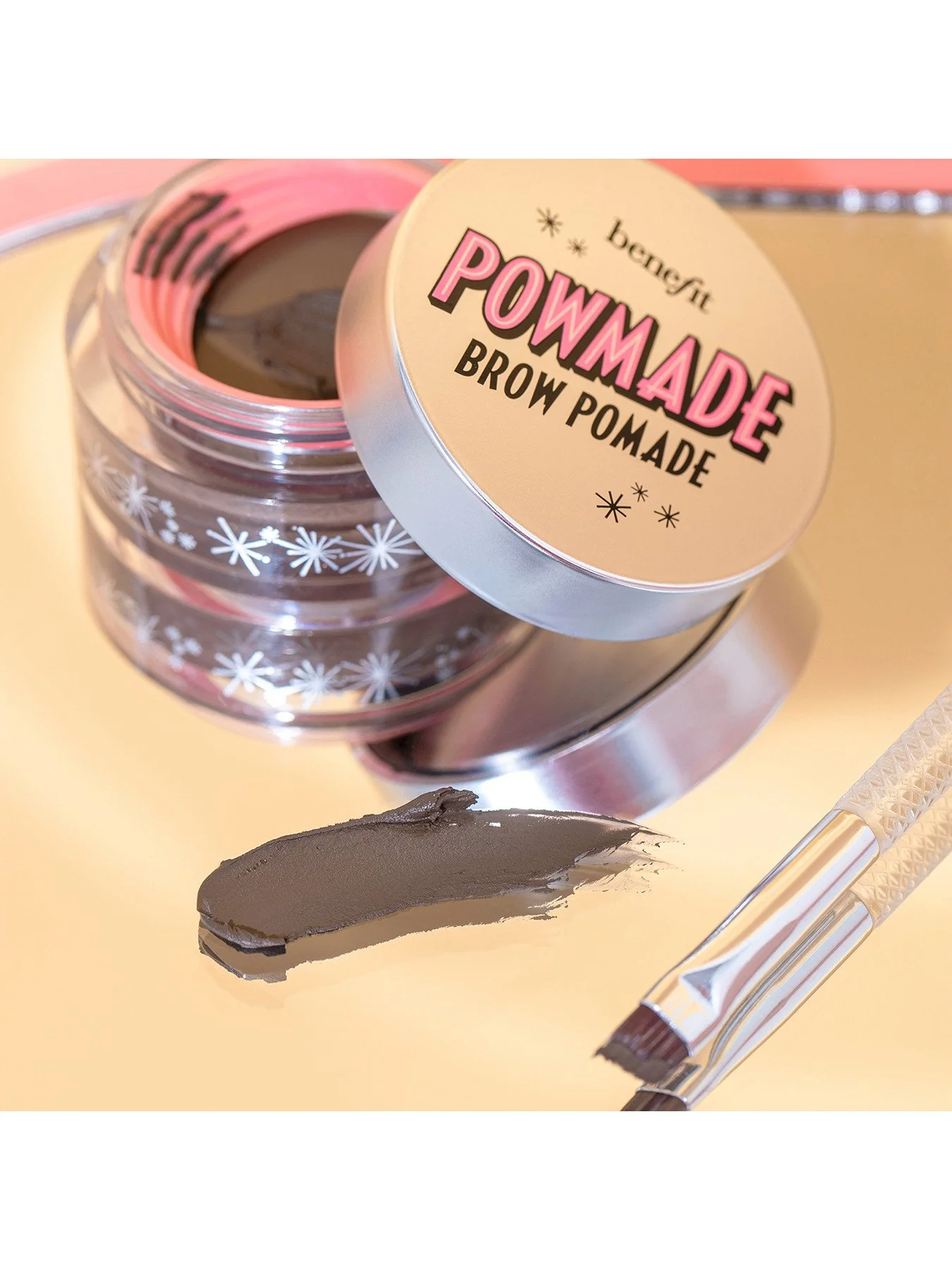 Dual Ended Angled Eyebrow Brush