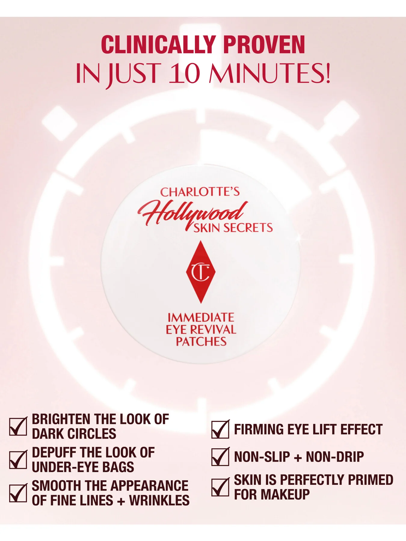 Charlottes Hollywood Skin Secrets Immediate Eye Revival Patches