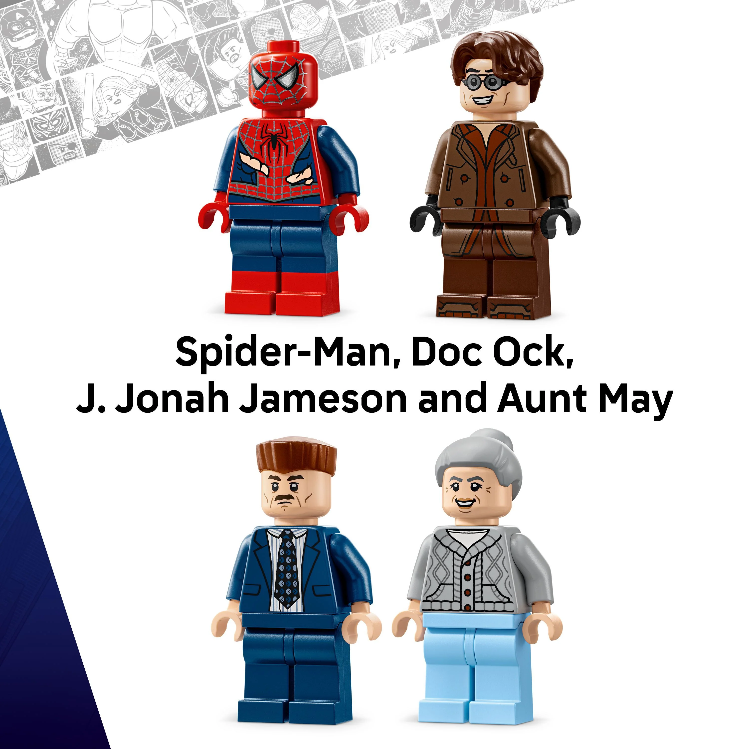 LEGO 76321 Marvel Spider-Man vs. Doc Ock Subway Train Scene