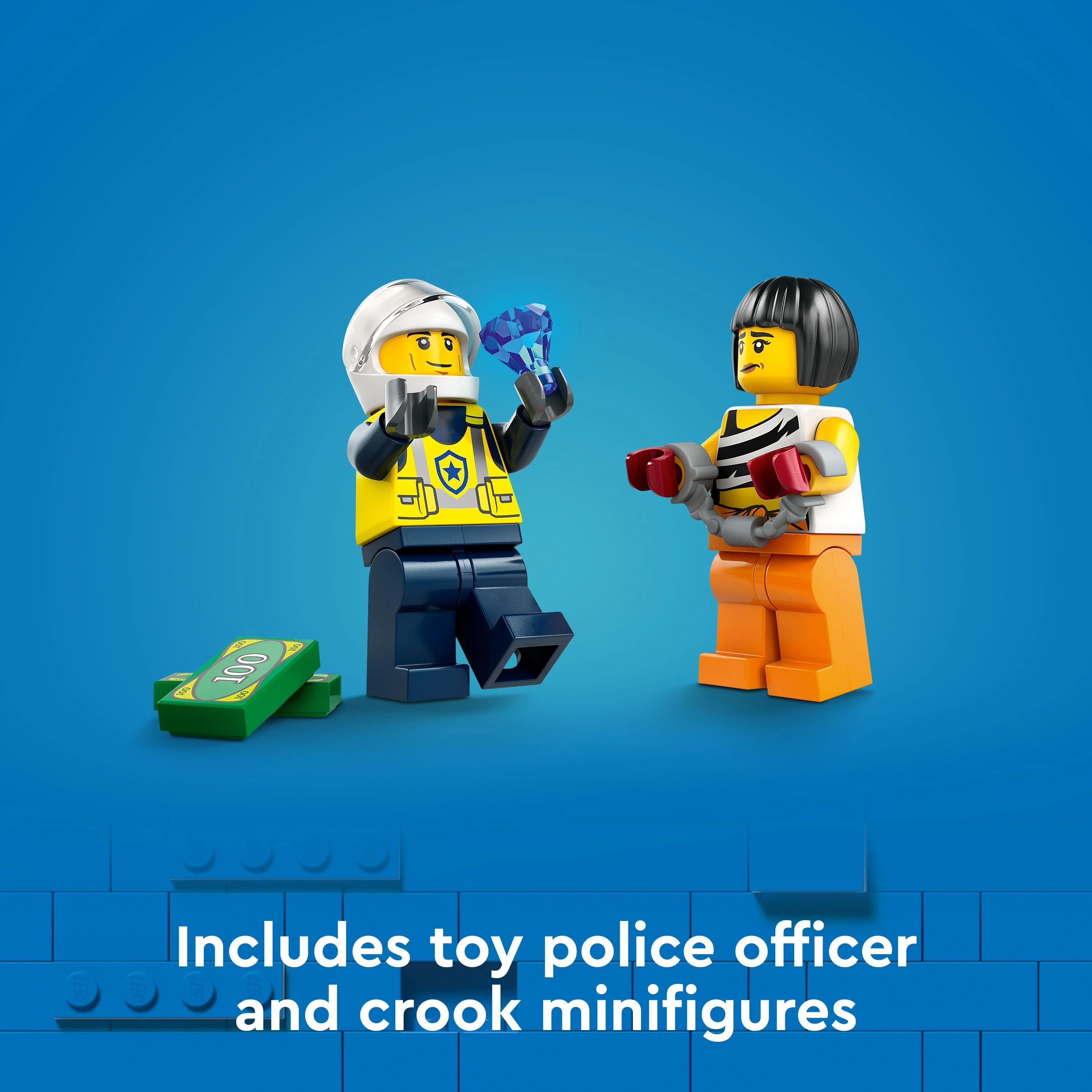 LEGO 60415 City Police Car And Muscle Car Chase