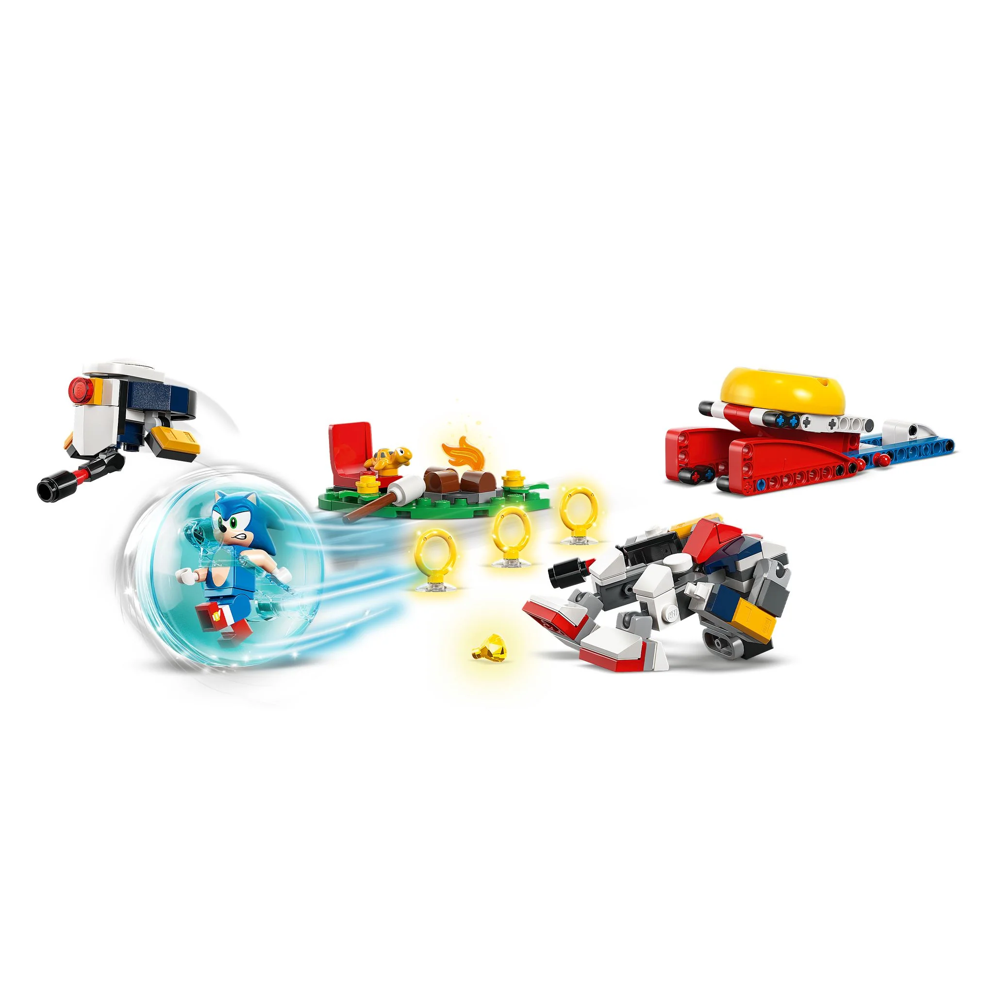 LEGO 77001 Sonic The Hedgehog Sonic's Campfire Clash