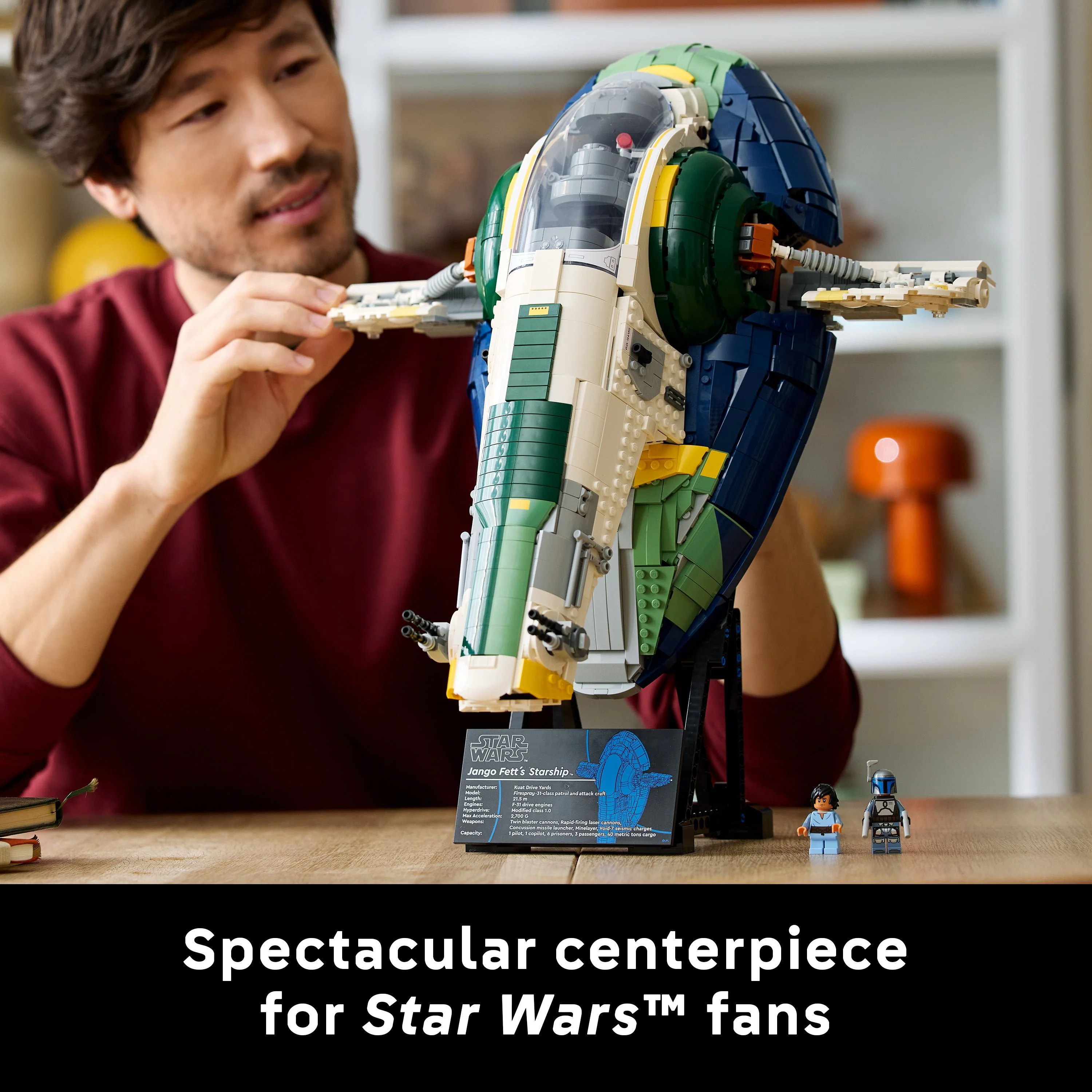 LEGO 75409 Star Wars Jango Fett's Firespray-Class Starship