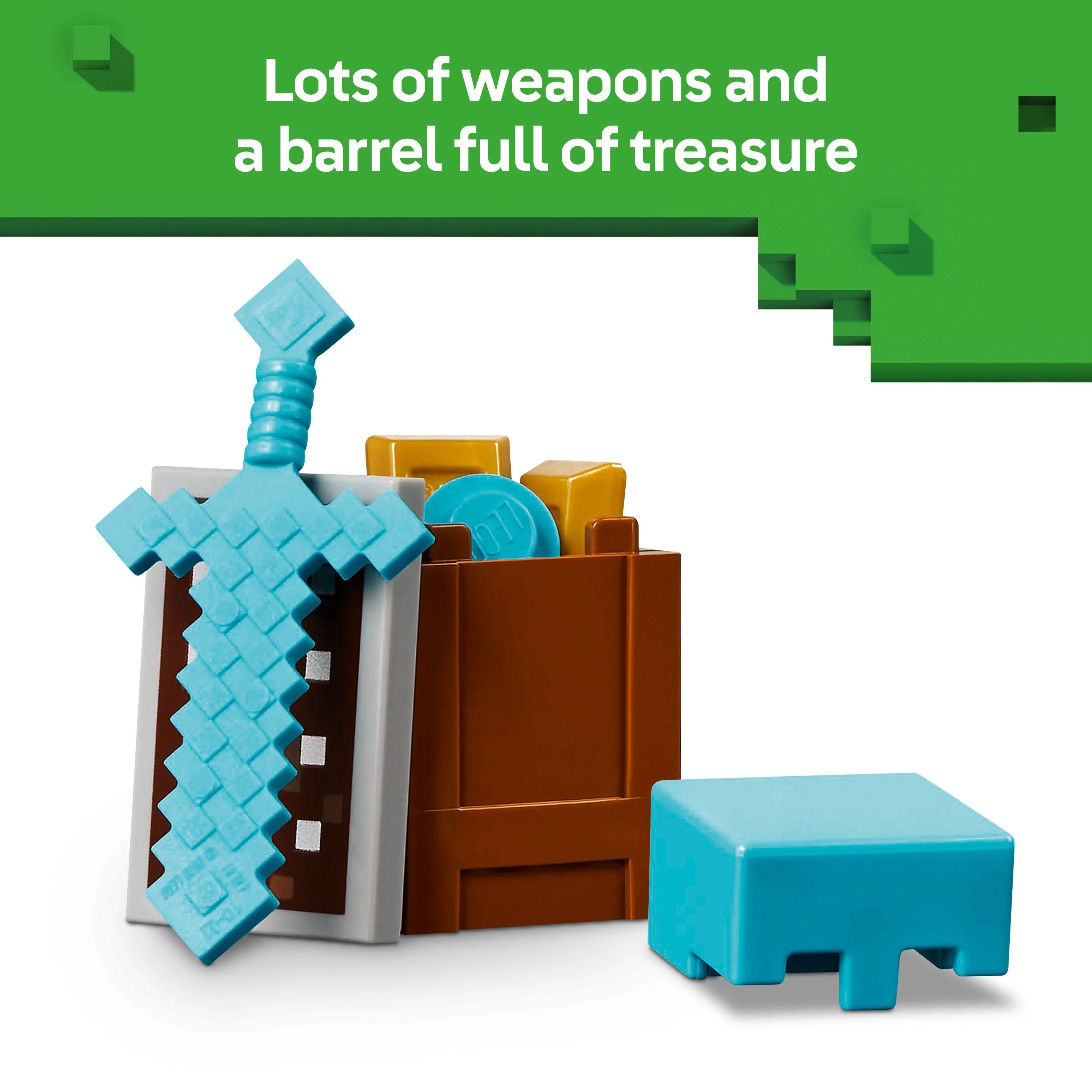 LEGO 21267 Minecraft The Illager Desert Patrol