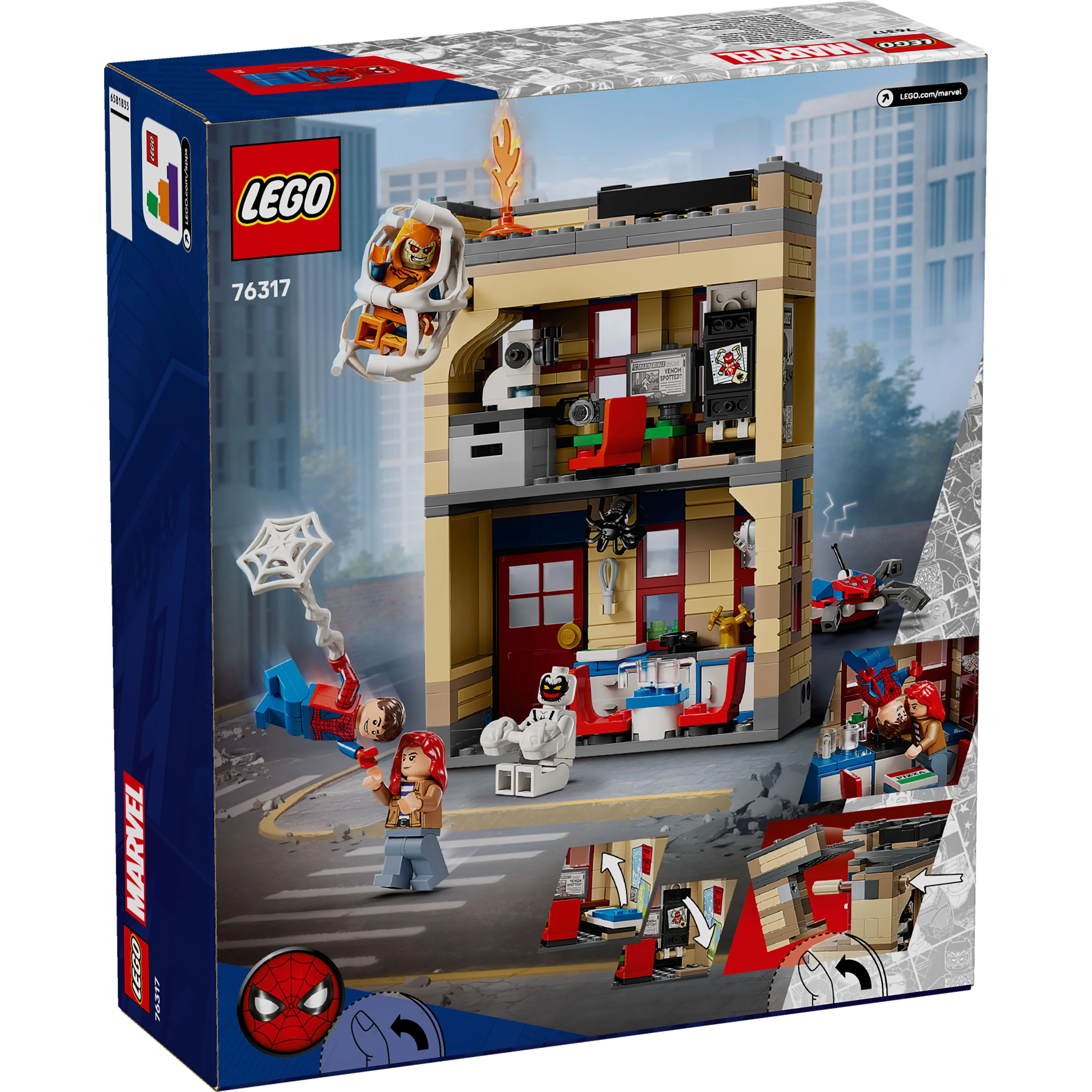 LEGO 76317 Marvel Peter Parker's Apartment