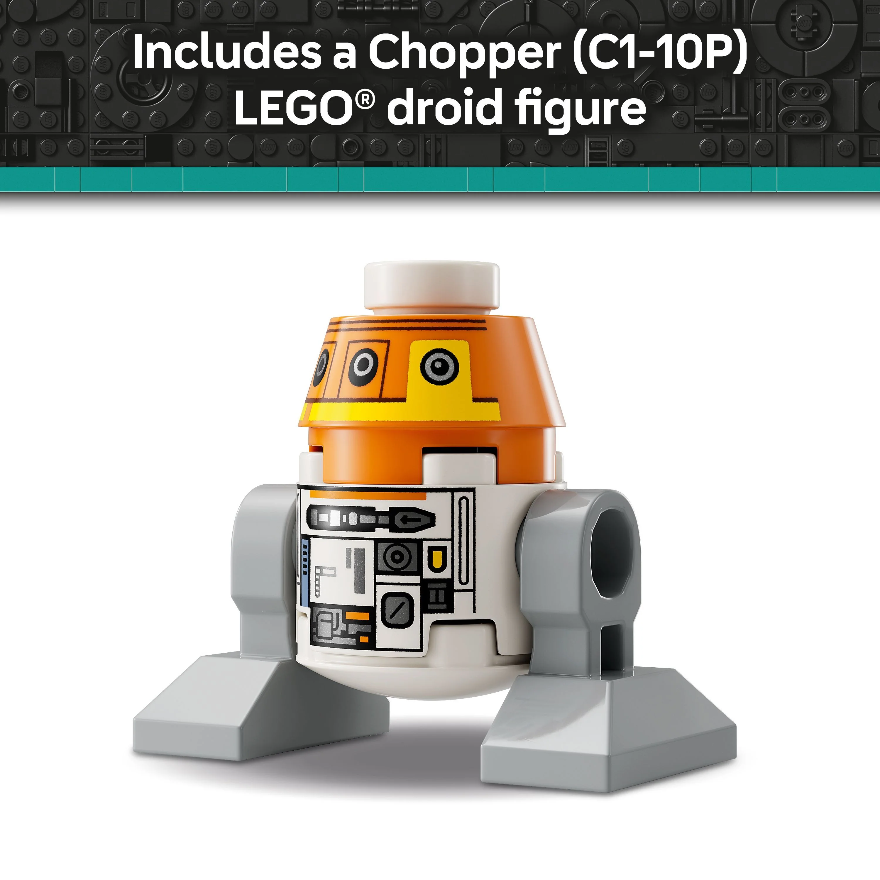 LEGO 75416 Star Wars: Ahsoka Chopper (C1-10P) Astromech Droid Set