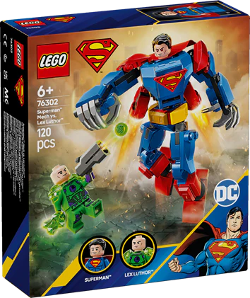 LEGO 76302 Super Heroes DC Comics Superman Mech Vs. Lex Luthor