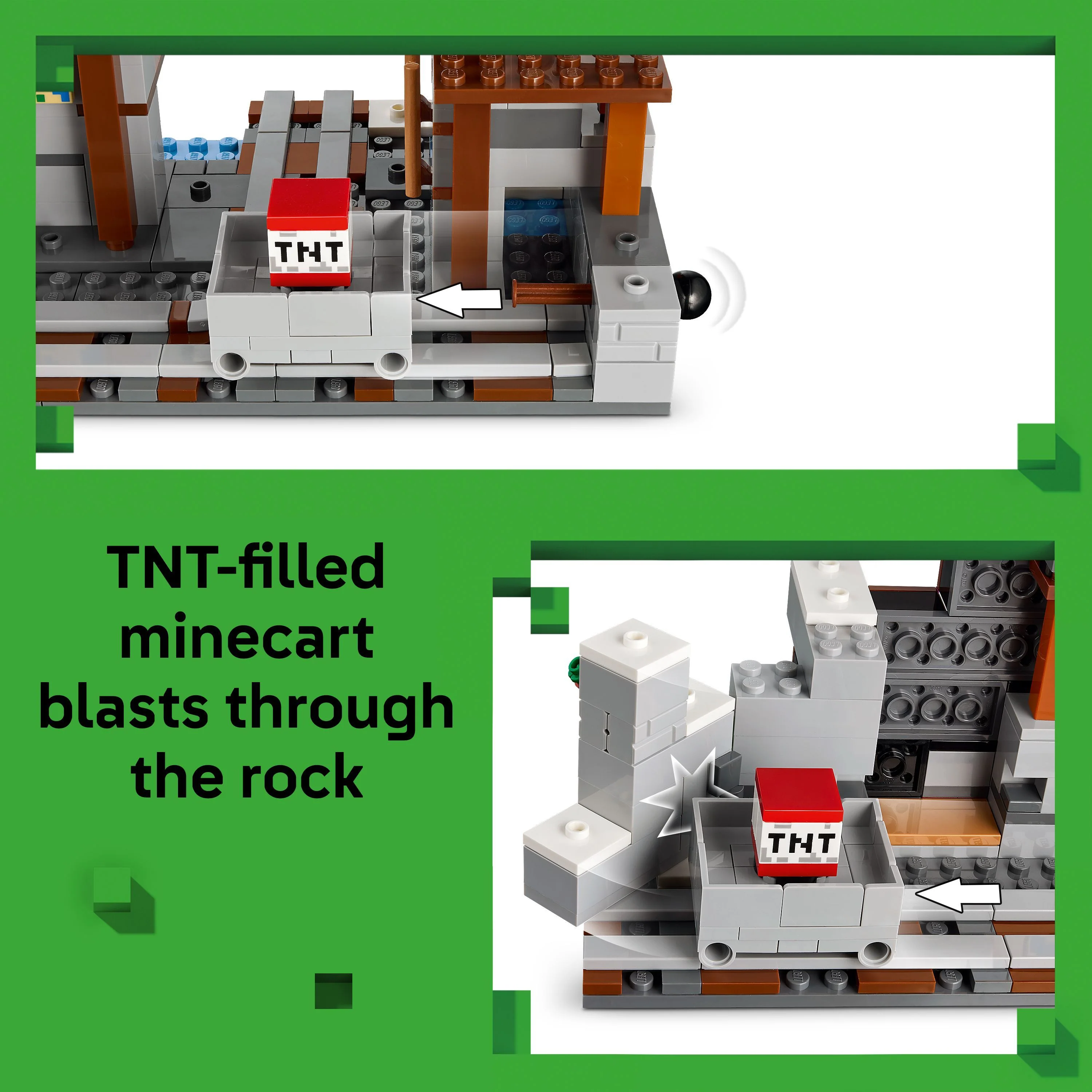 LEGO 21277 Minecraft The Pickaxe Mine