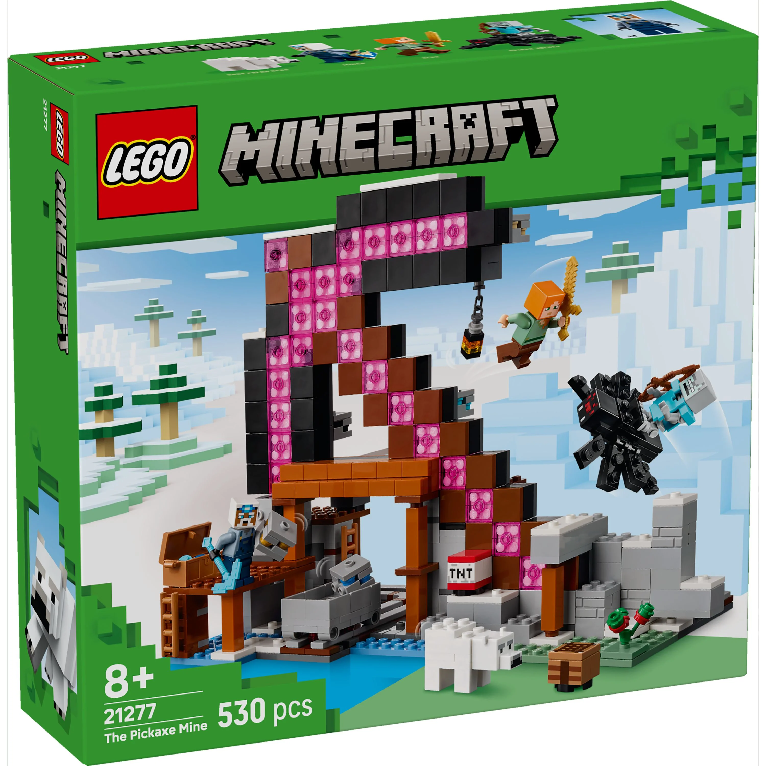 LEGO 21277 Minecraft The Pickaxe Mine