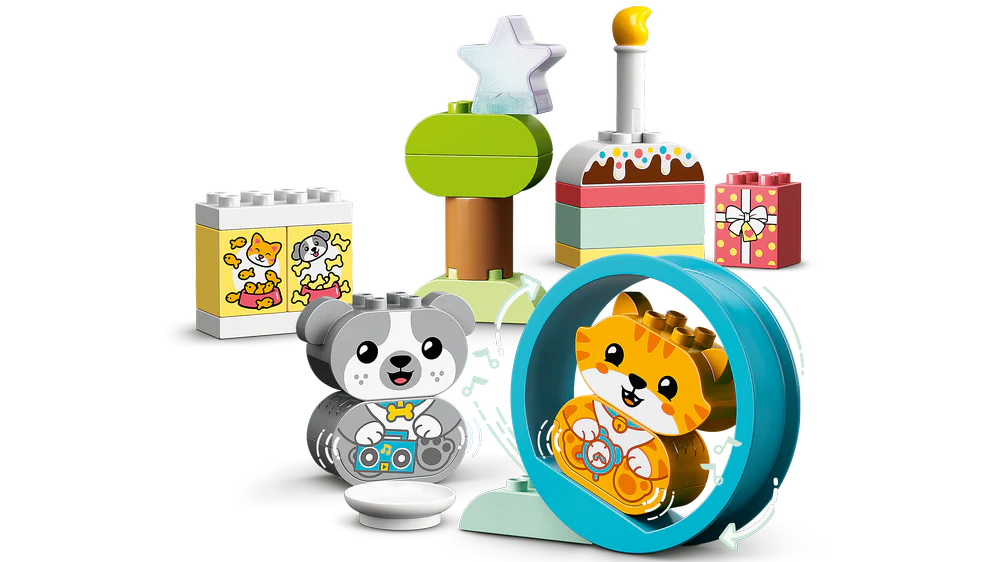 LEGO 10977 DUPLO My First Puppy & Kitten With Sounds