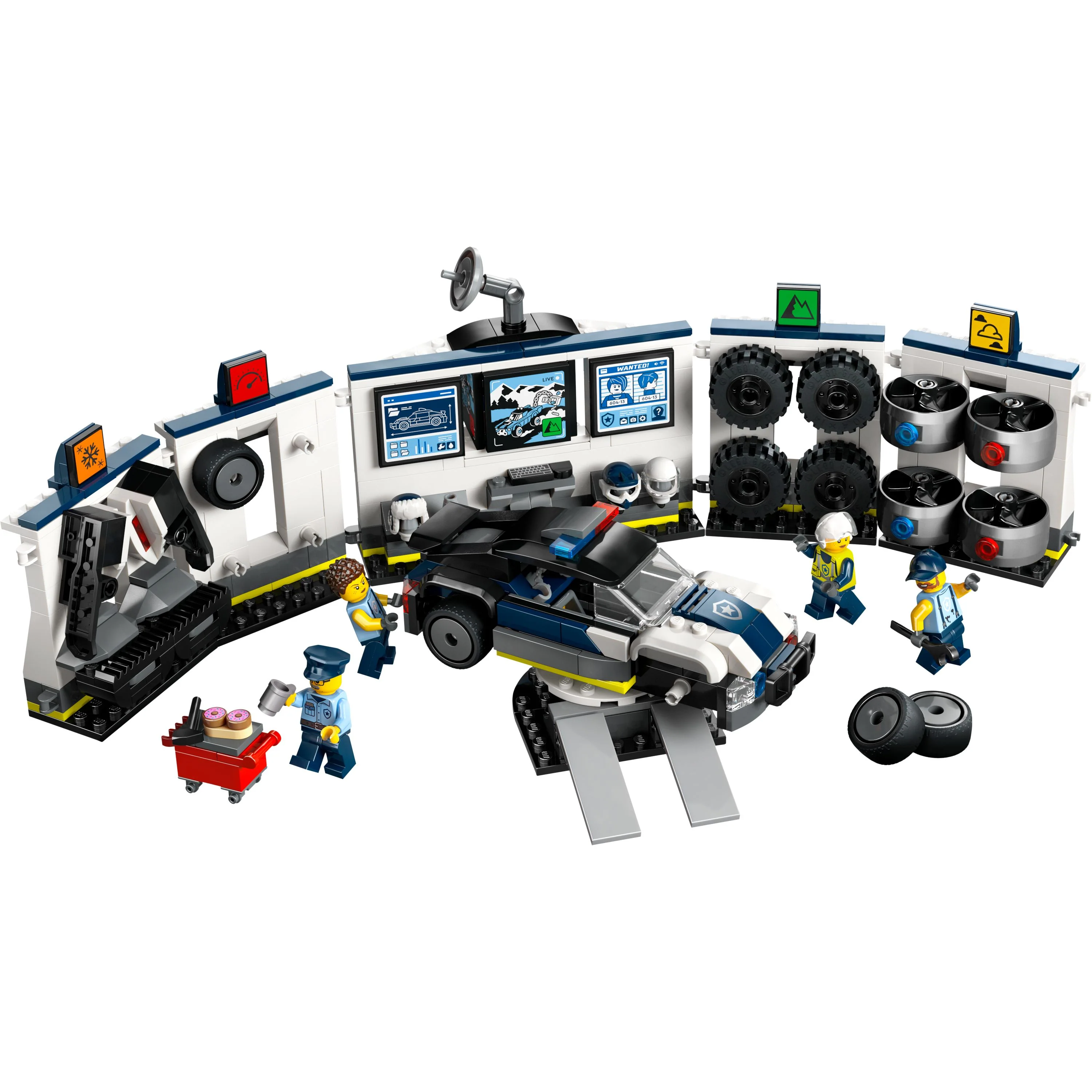 LEGO 60457 City Custom Police Car Garage