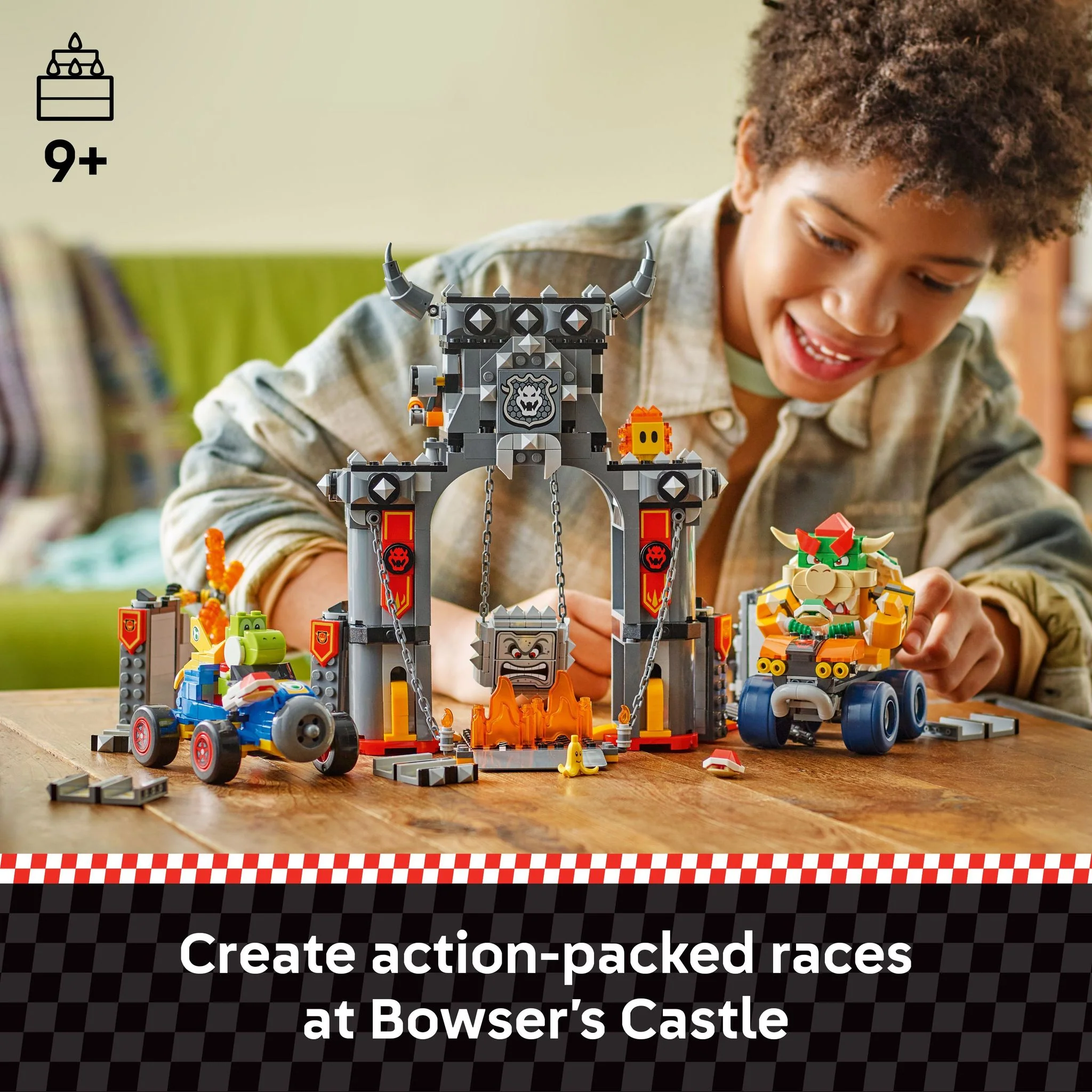 LEGO 72039 Super Mario: Mario Kart – Bowser's Castle