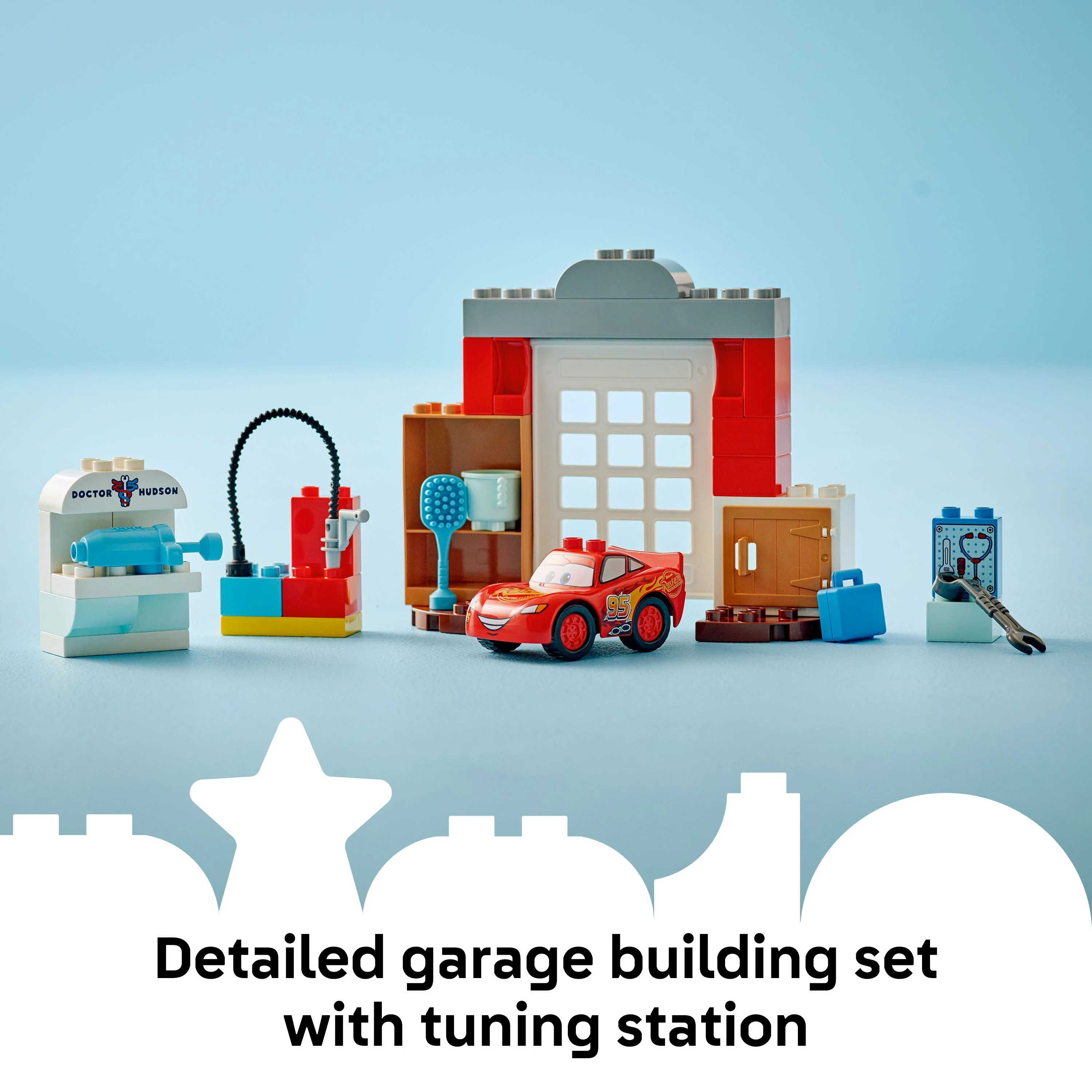 LEGO 10456 DUPLO Disney and Pixar Cars McQueen's Visit to Doc's Garage