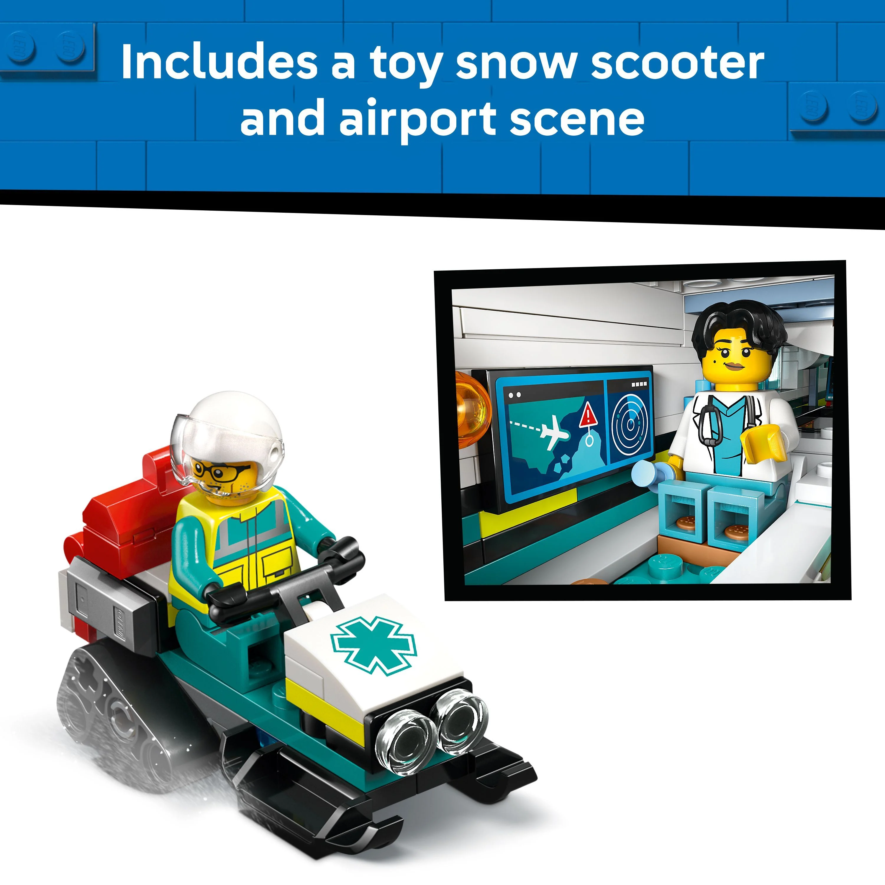 LEGO 60465 City Emergency Air Ambulance Plane
