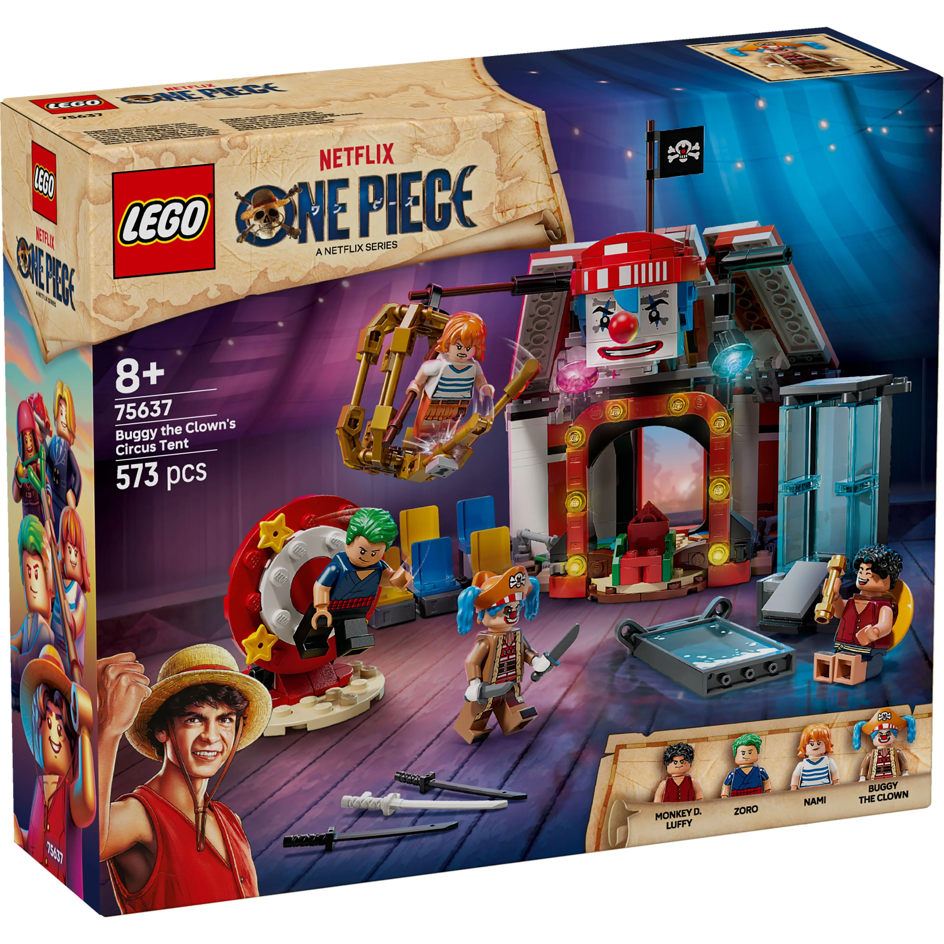 LEGO 75637 ONE PIECE Buggy the Clown's Circus Tent