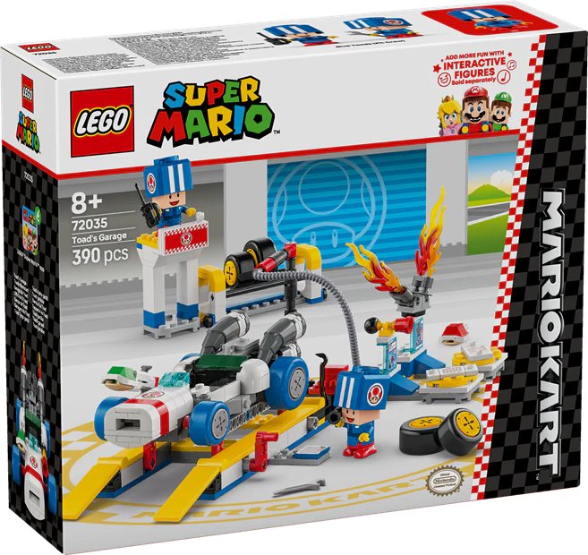 LEGO 72035 Super Mario Mario Kart – Toad's Garage