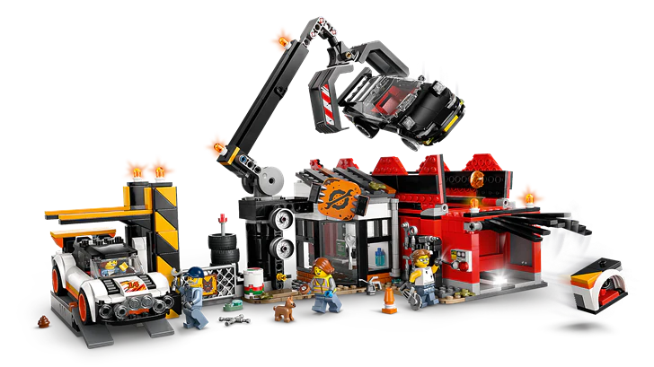 LEGO 60472 City Scrapyard with Cars