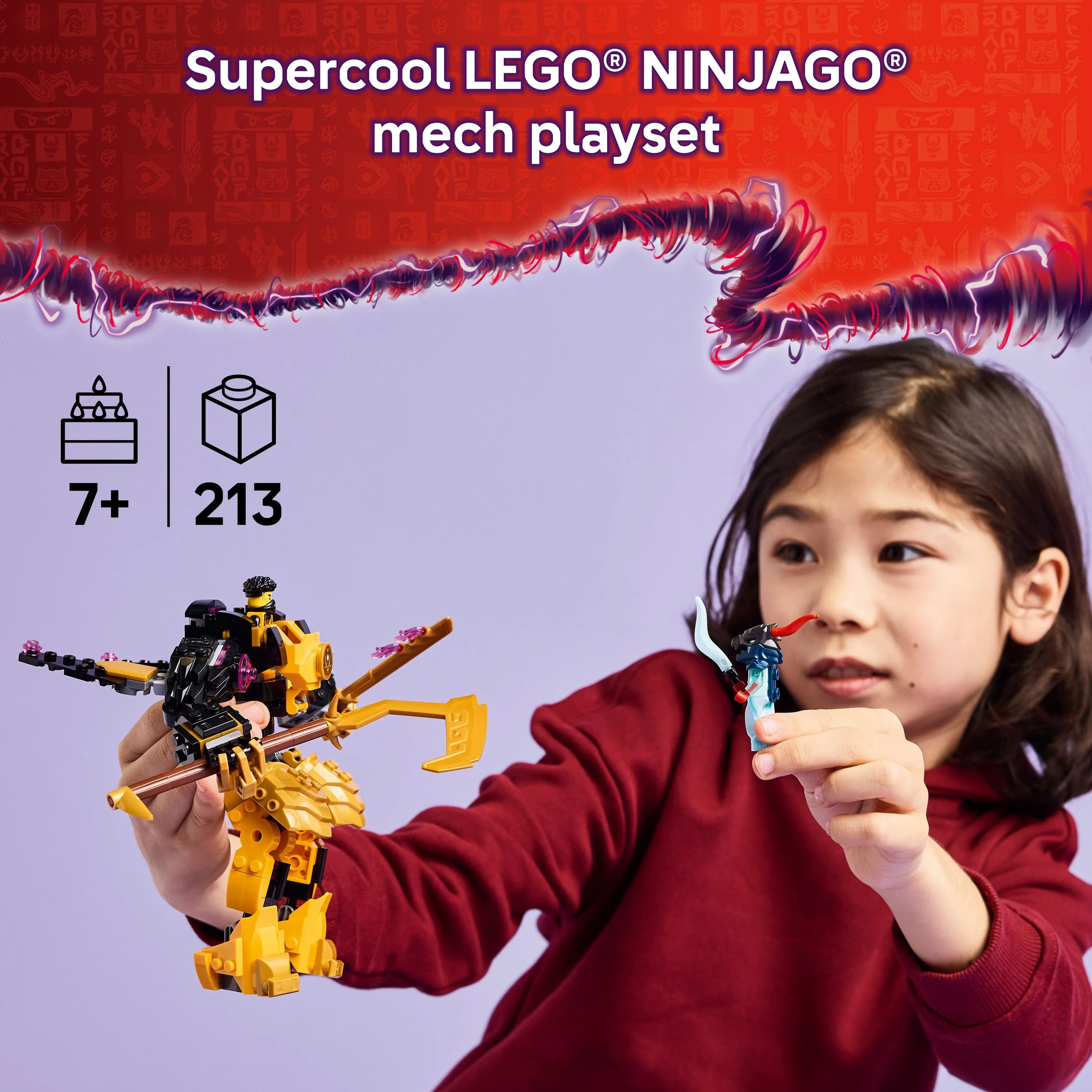 LEGO 71839 NINJAGO Arin's Spinjitzu Battle Mech