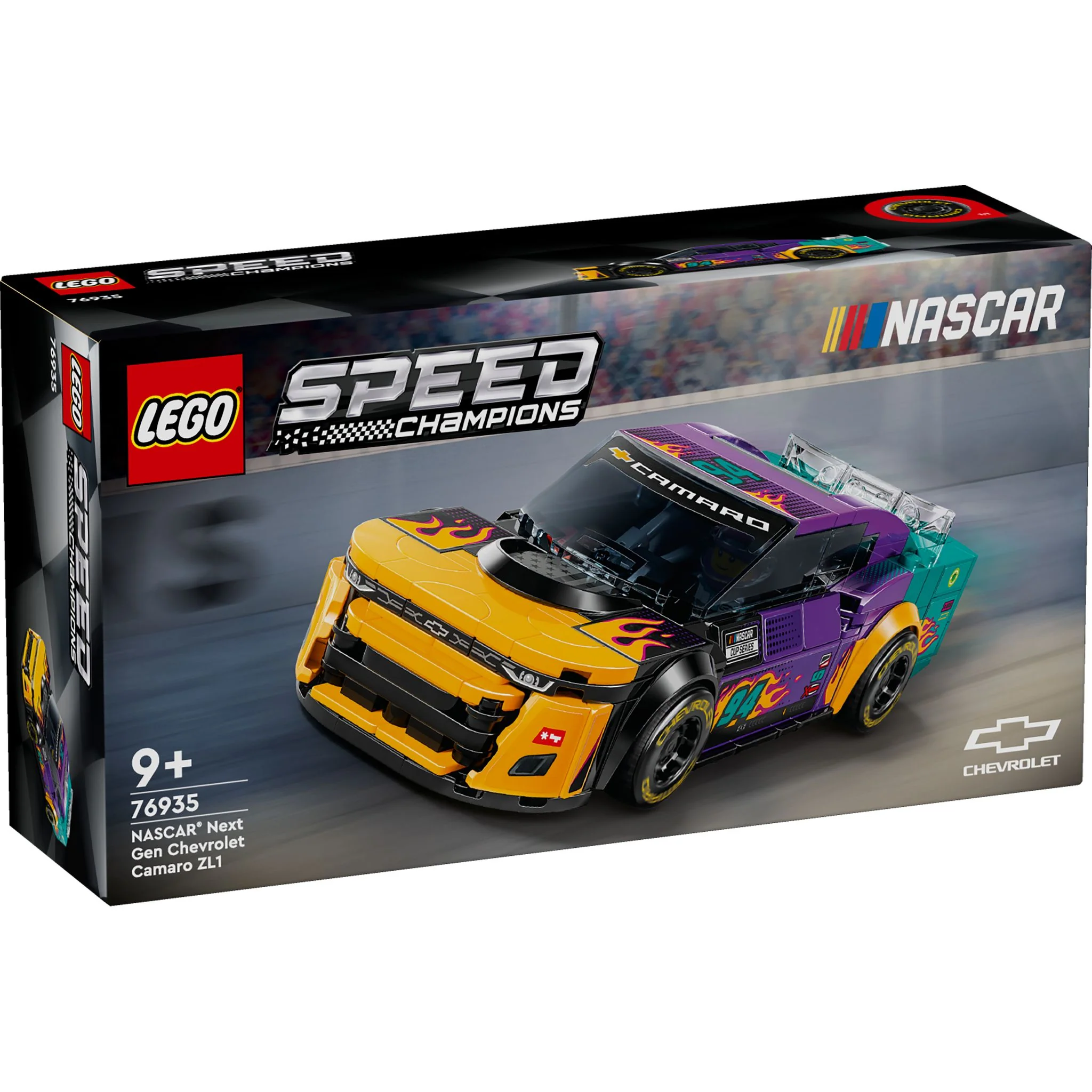 LEGO 76935 Speed Champions NASCAR Next Gen Chevrolet Camaro ZL1