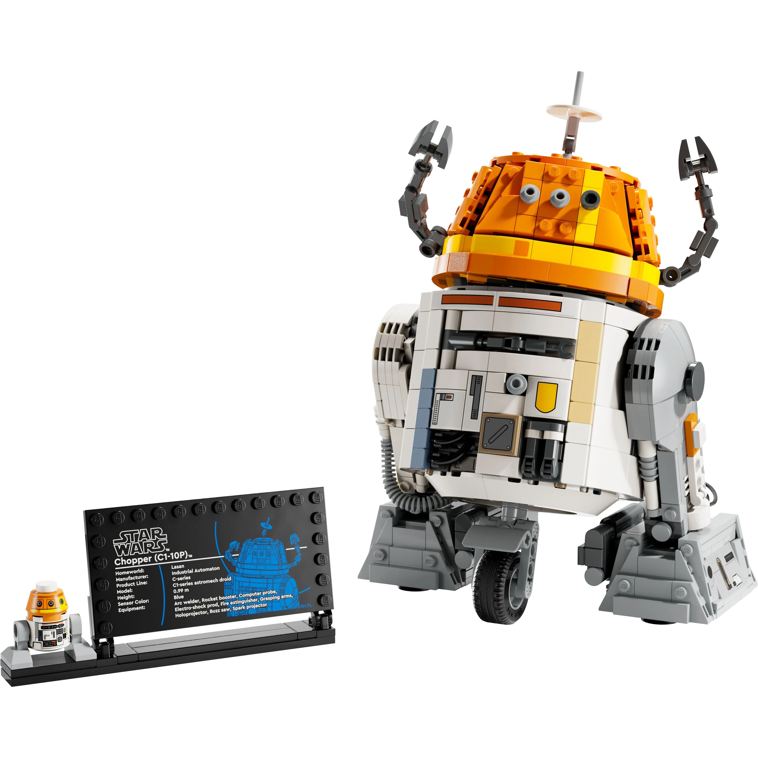 LEGO 75416 Star Wars: Ahsoka Chopper (C1-10P) Astromech Droid Set
