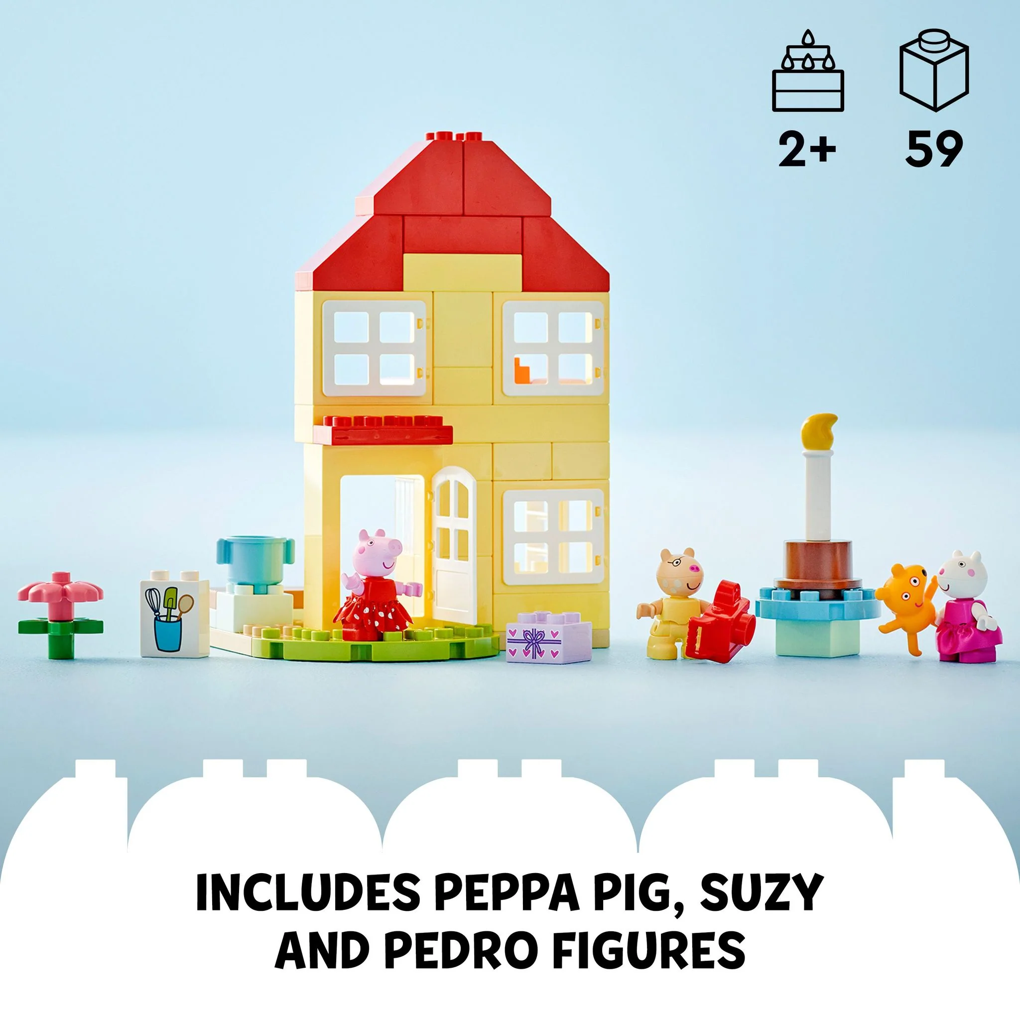 LEGO 10433 DUPLO Peppa Pig Birthday House