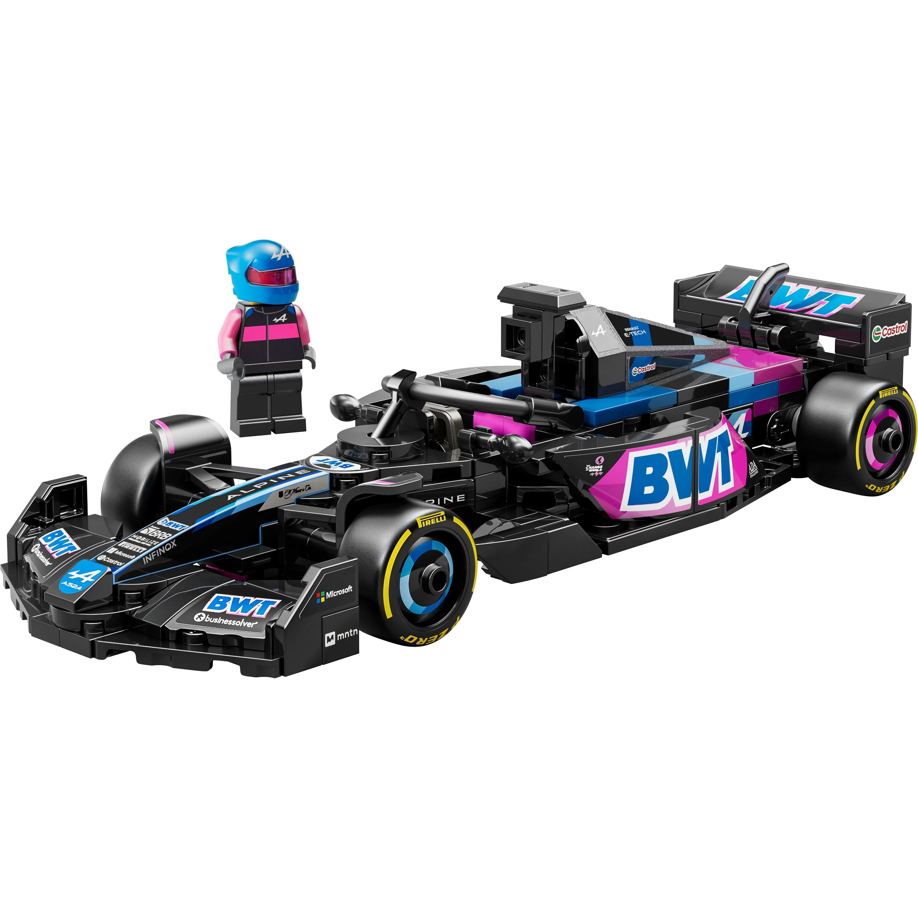 LEGO 77248 Speed Champions BWT Alpine F1 Team A524 Race Car
