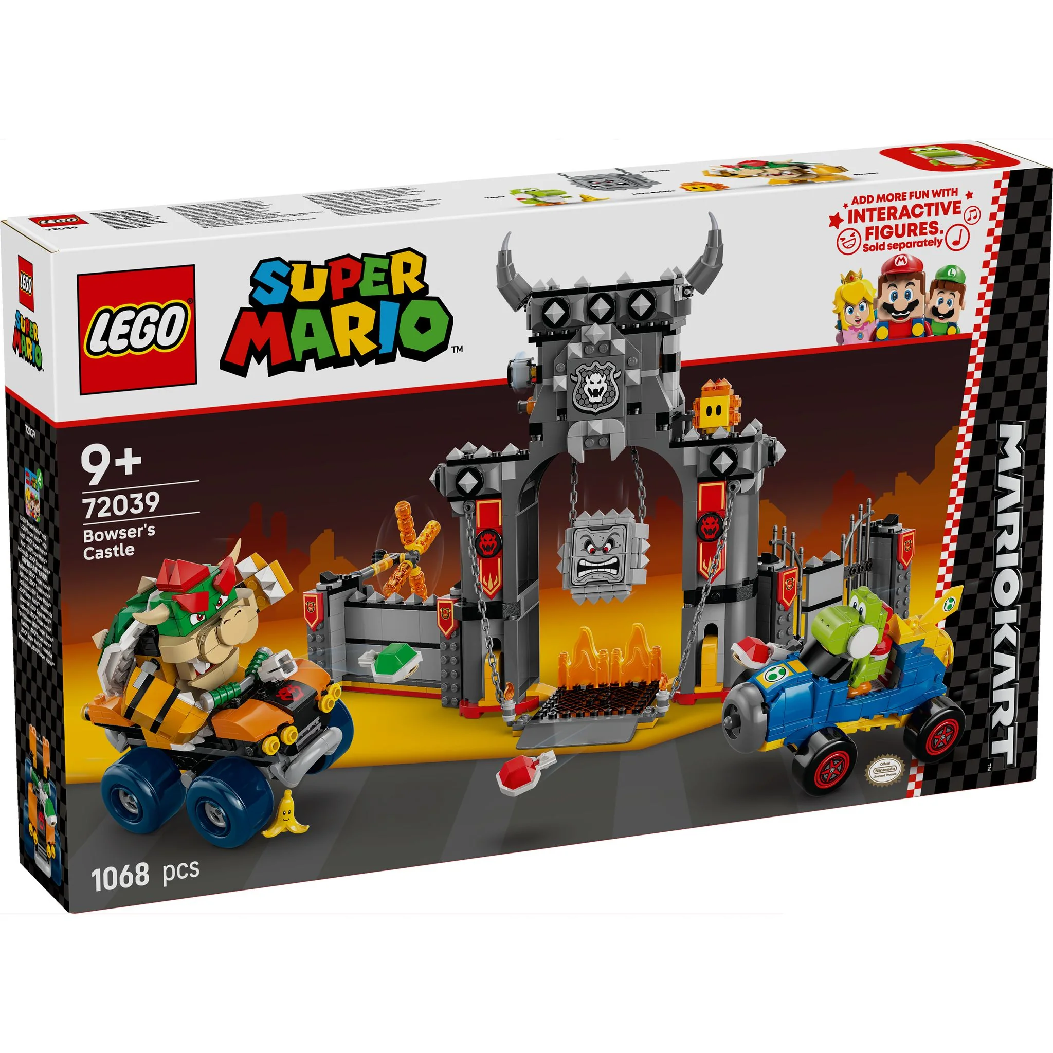 LEGO 72039 Super Mario: Mario Kart – Bowser's Castle
