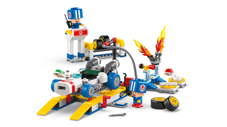 LEGO 72035 Super Mario Mario Kart – Toad's Garage