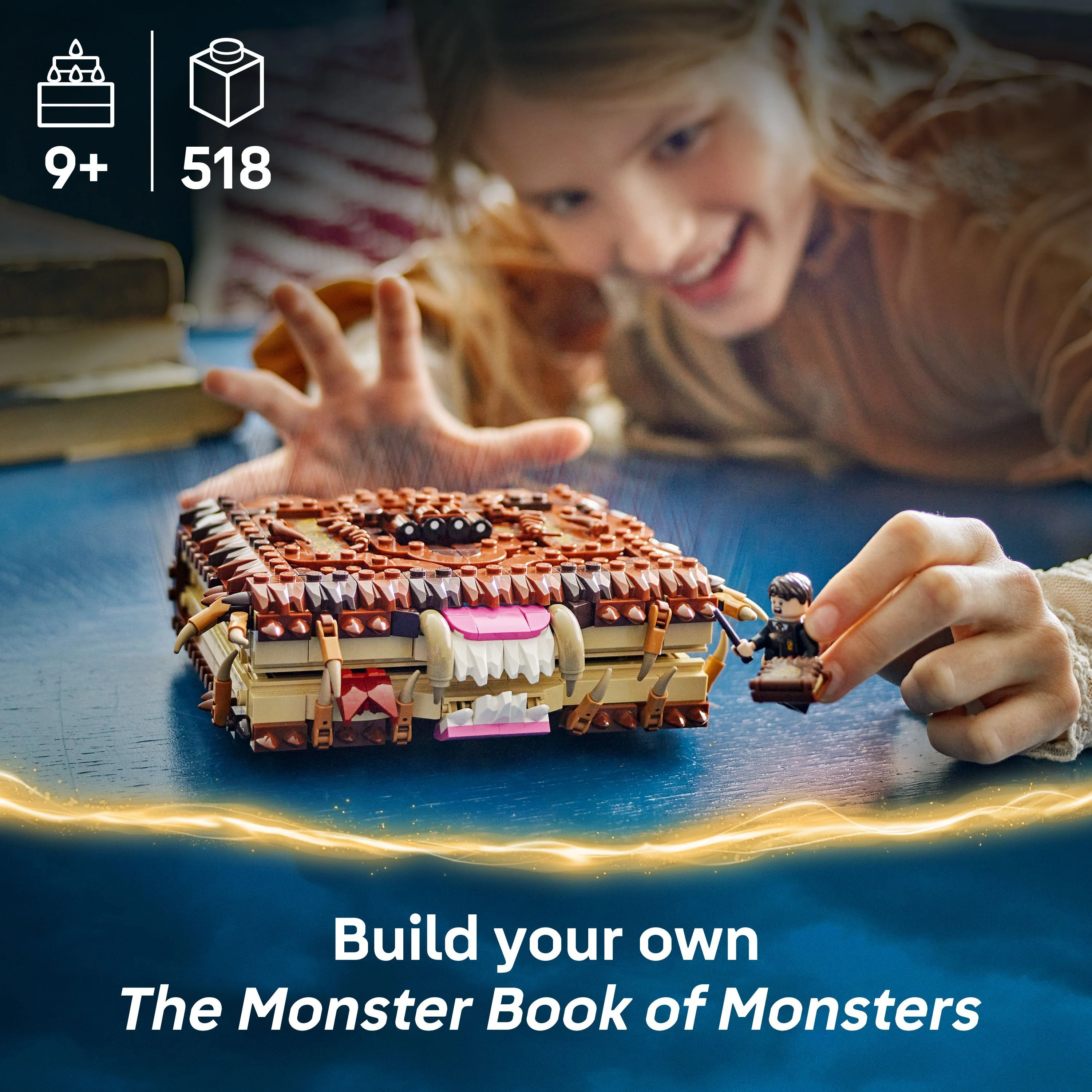 LEGO 76449 Harry Potter Chomping Monster Book of Monsters