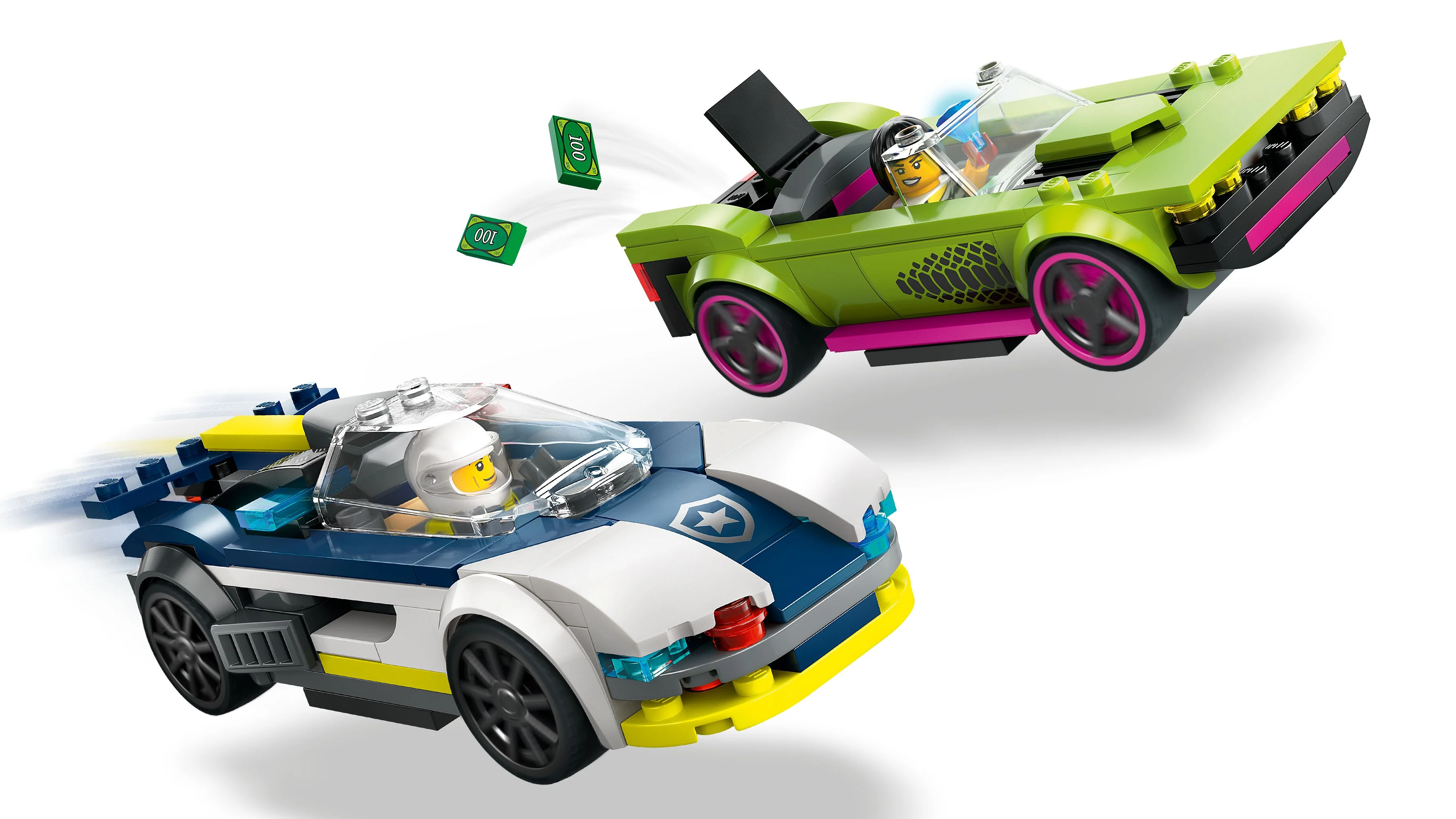 LEGO 60415 City Police Car And Muscle Car Chase