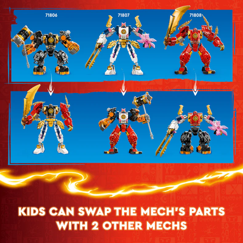 LEGO 71806 NINJAGO Cole's Elemental Earth Mech