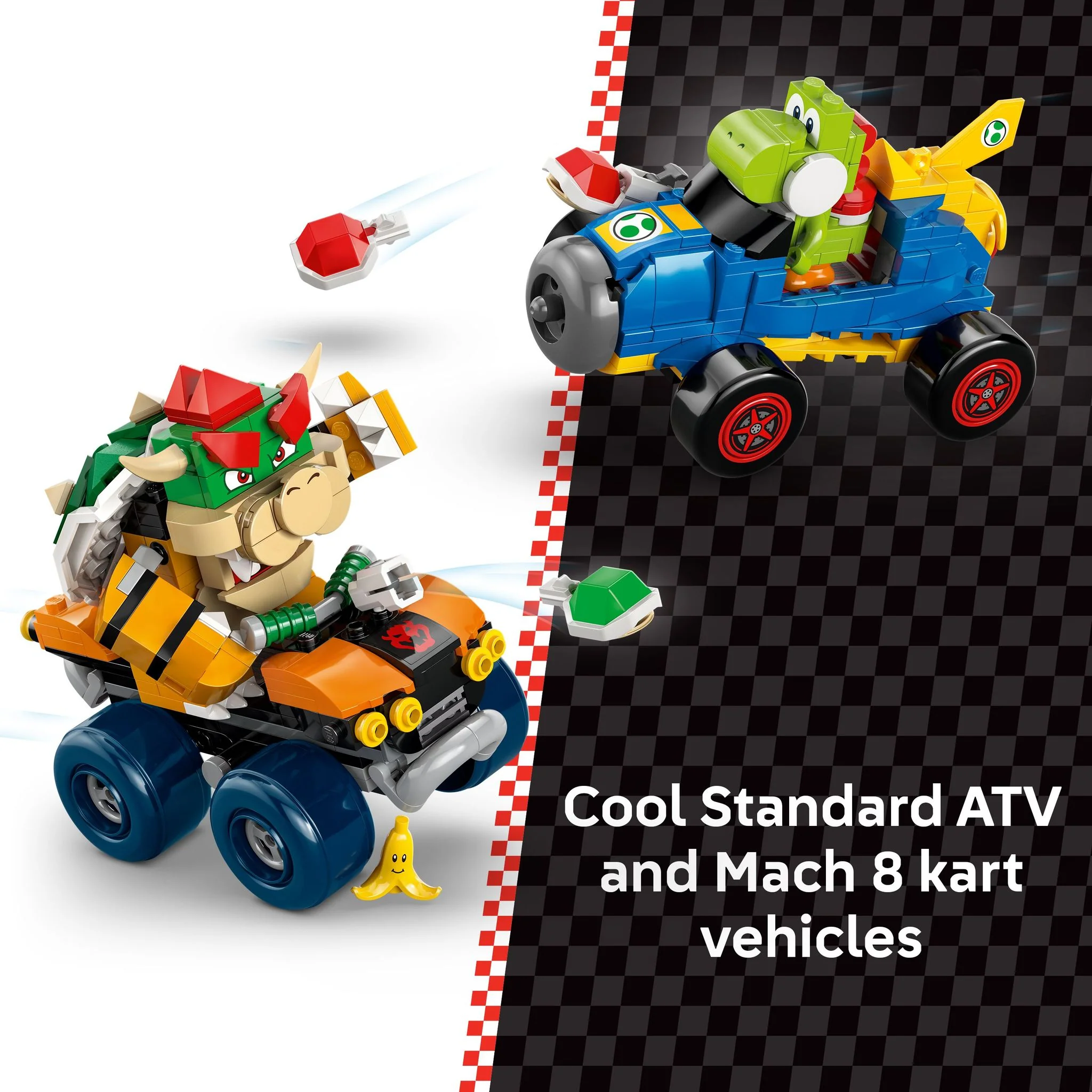 LEGO 72039 Super Mario: Mario Kart – Bowser's Castle