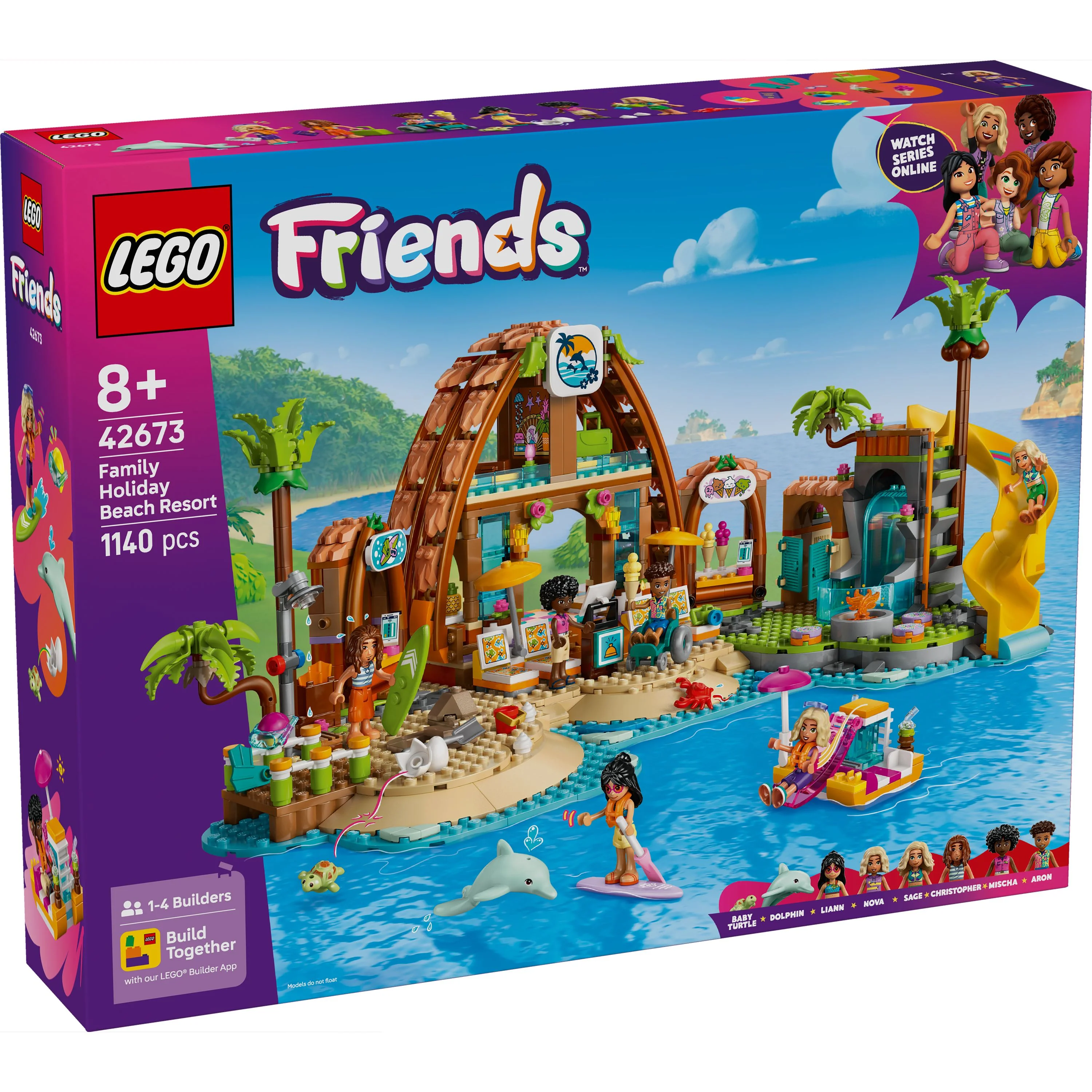 LEGO 42673 Friends Family Holiday Beach Resort