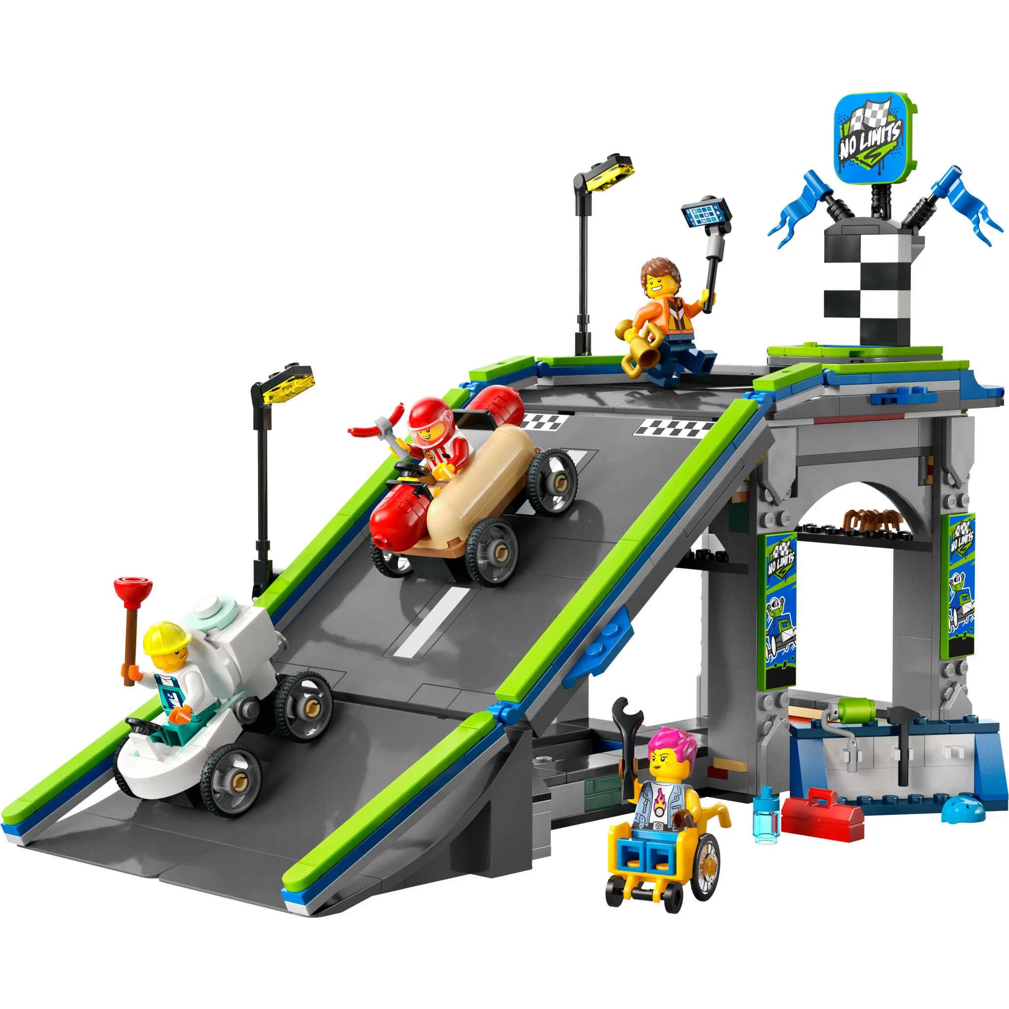 LEGO 60460 City No Limits: Race Car Ramp Track