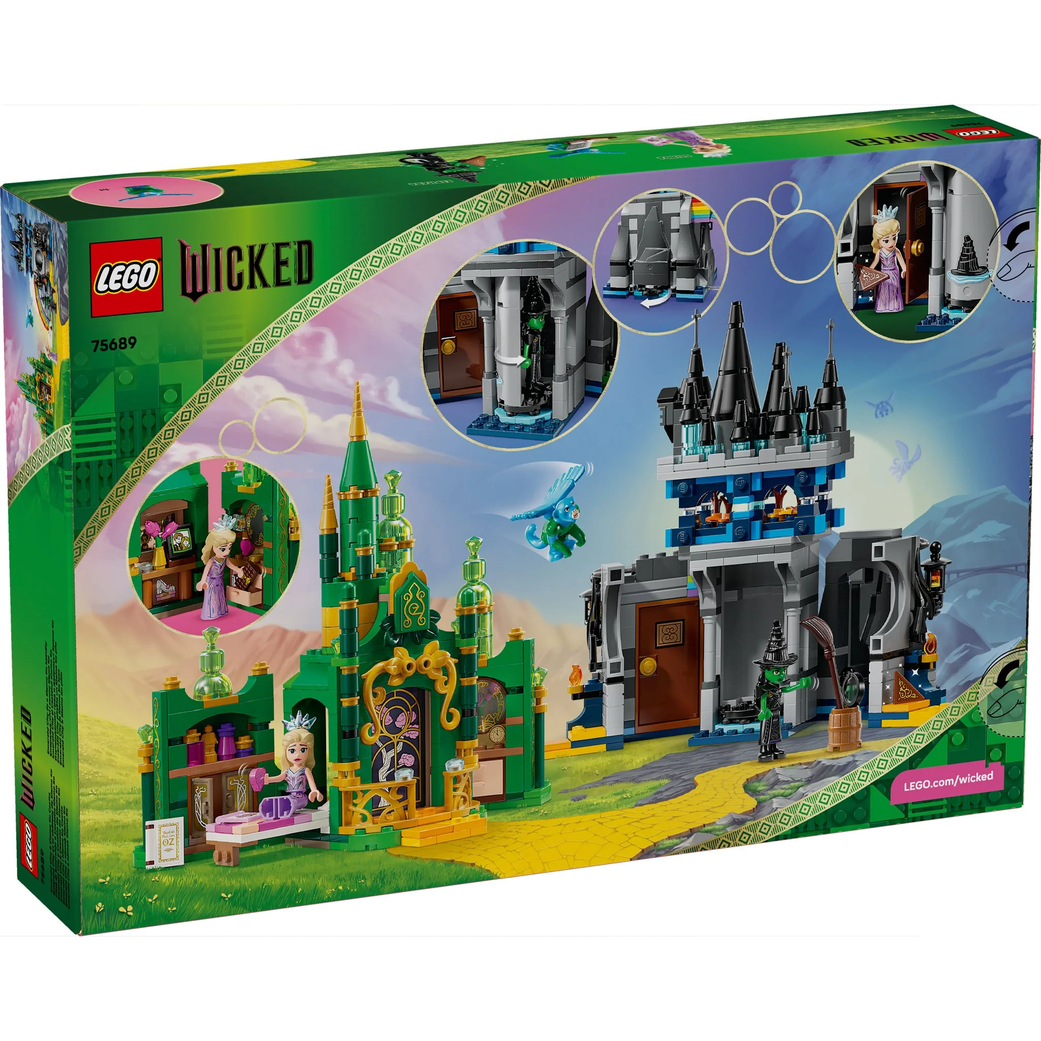 LEGO 75689 Wicked Emerald City & Kiamo Ko Castle