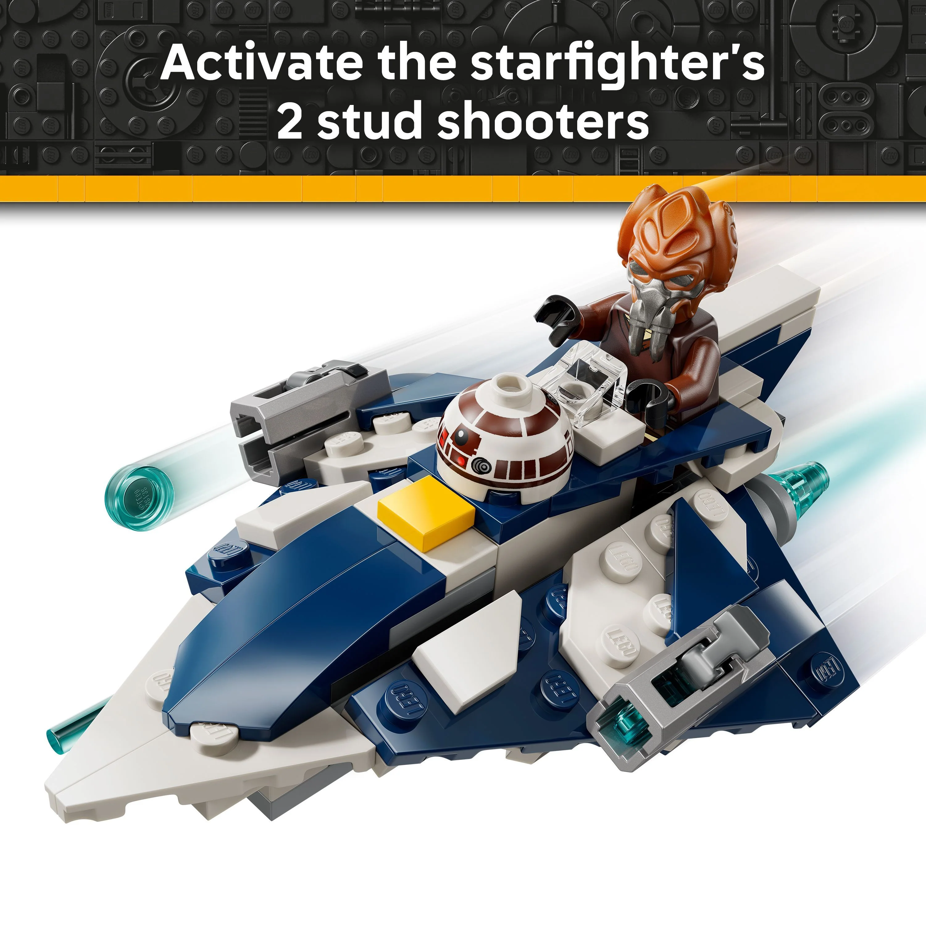 LEGO 75400 Star Wars Plo Koon's Jedi Starfighter Microfighter