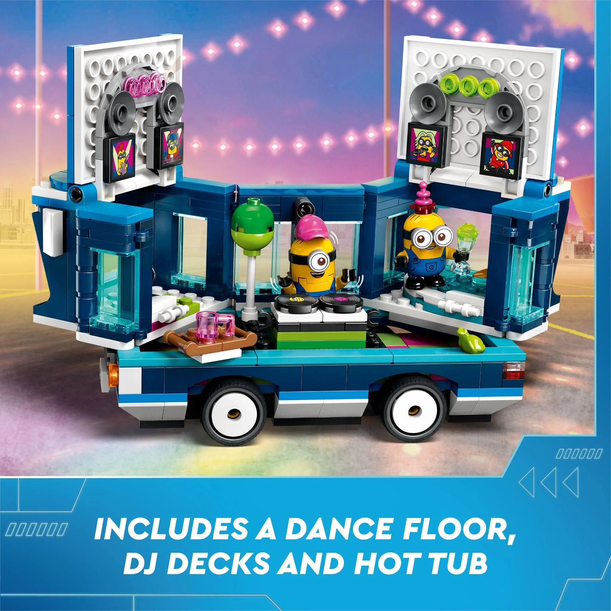 LEGO 75581 Despicable Me 4 Minions Music Party Bus